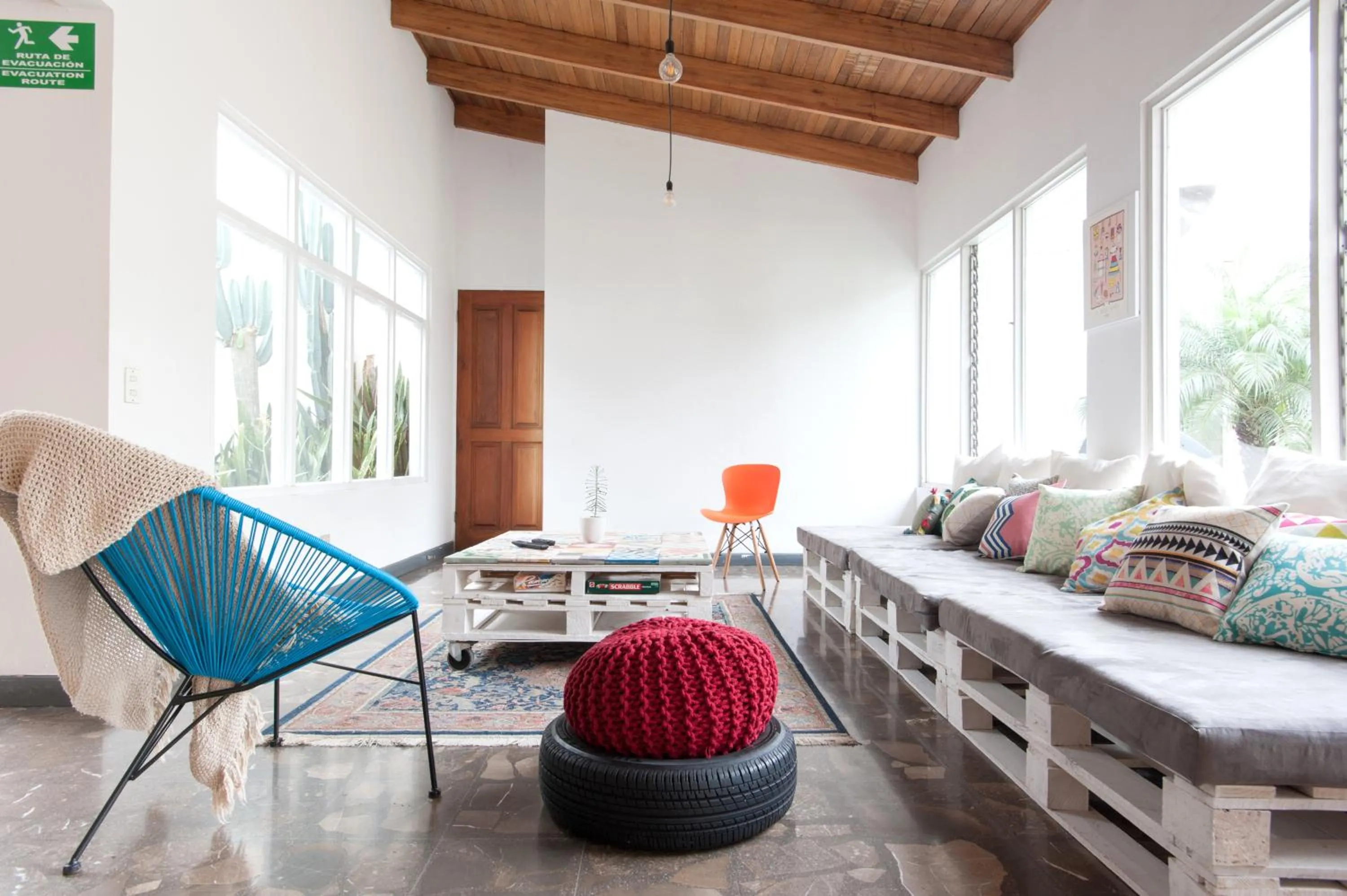 Area and facilities in Capital Hostel de Ciudad