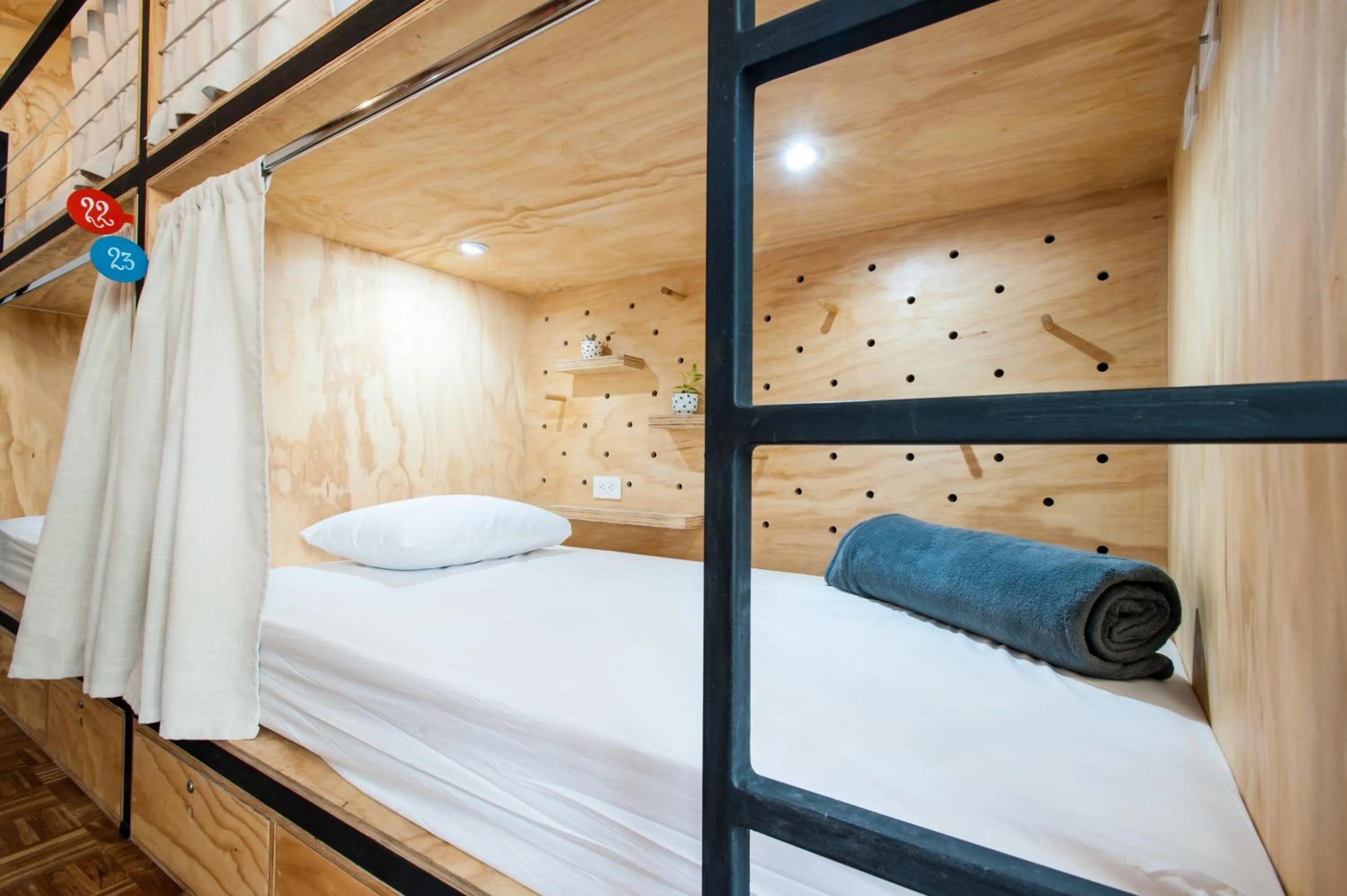 bunk bed, Bed in Capital Hostel de Ciudad