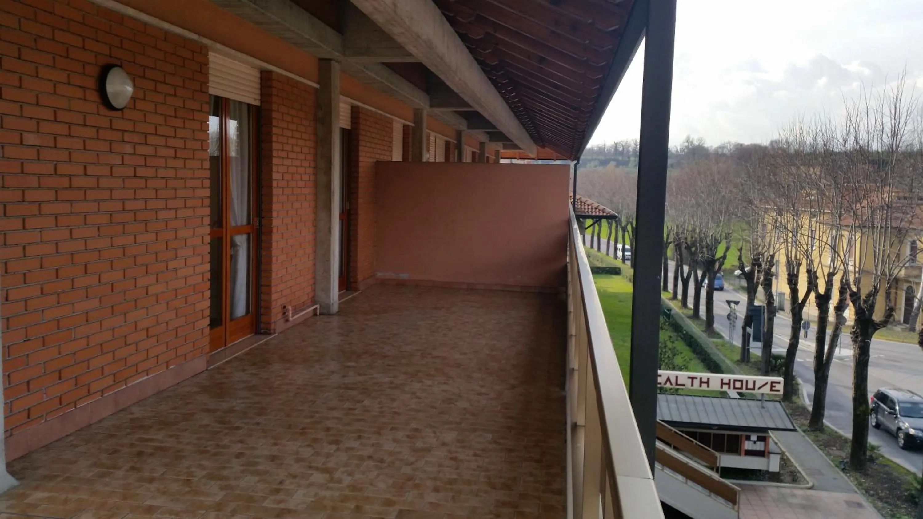 Balcony/Terrace in Residence Hotel Health House