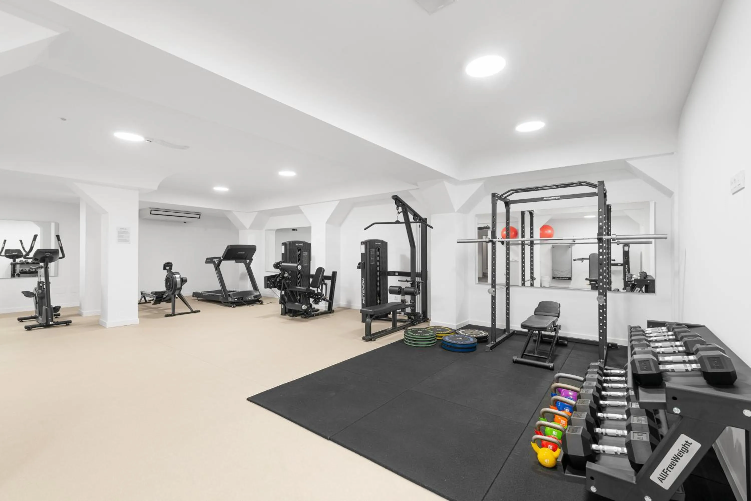 Fitness centre/facilities in Hotel Vista Park