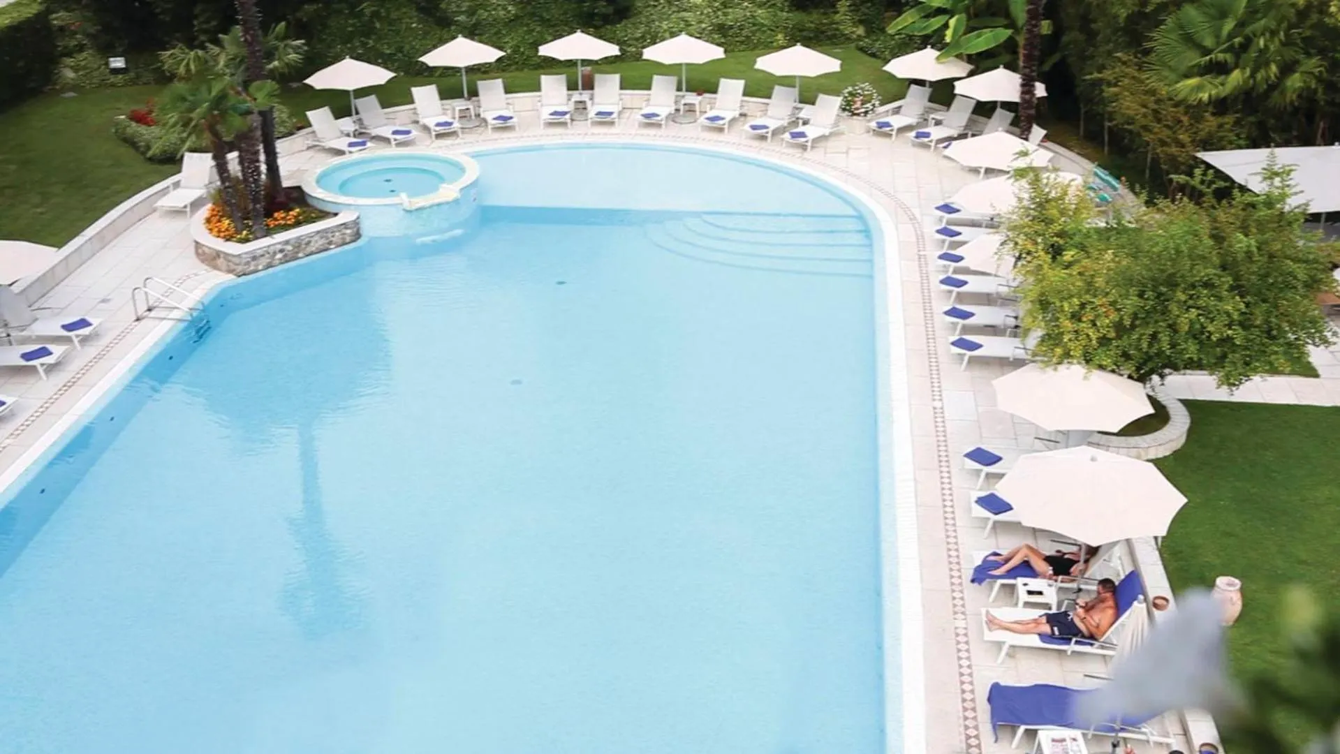 Swimming pool in Regina Adelaide Hotel & SPA