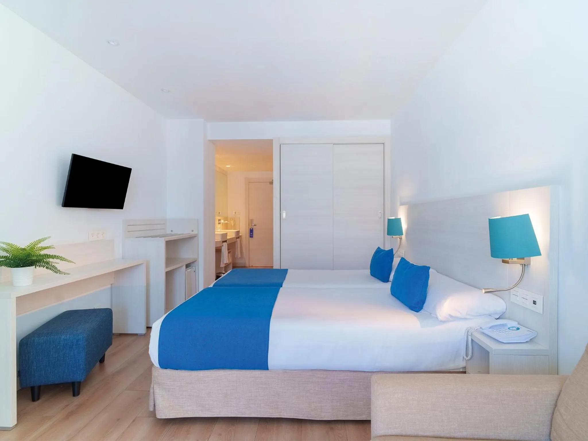 Bed in Spirit Hotel Benalmadena Beach