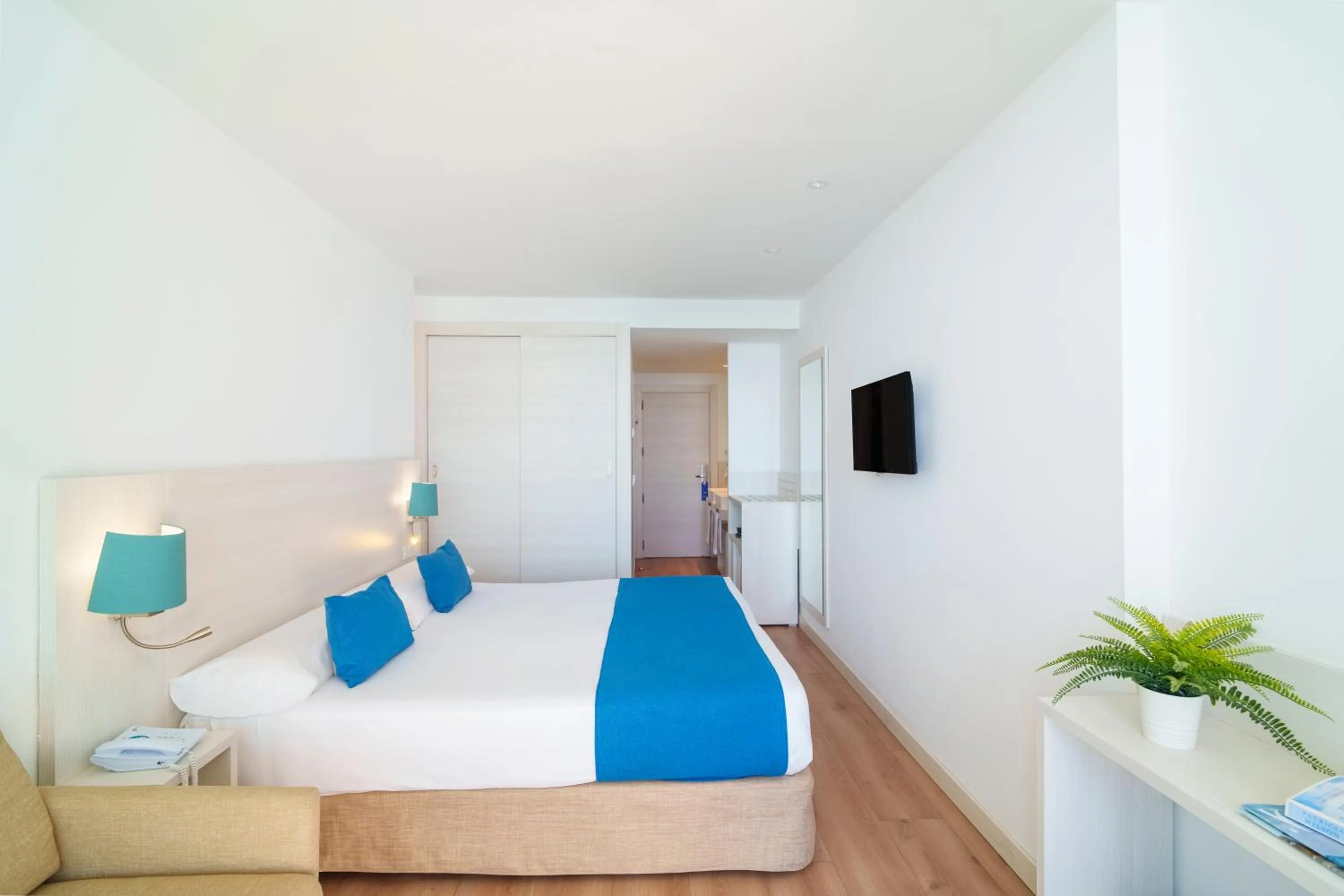 Bed in Spirit Hotel Benalmadena Beach