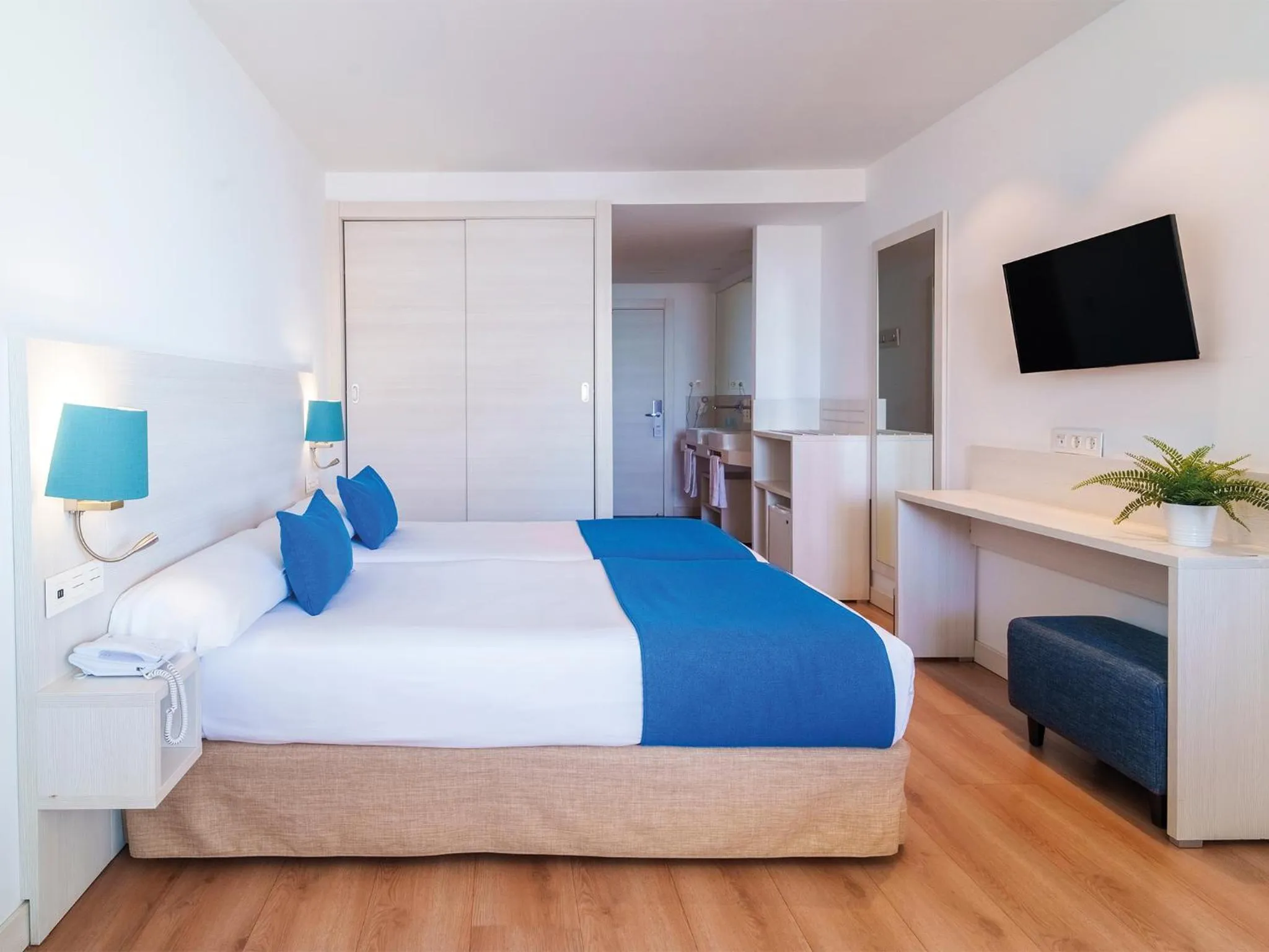 Bed in Spirit Hotel Benalmadena Beach