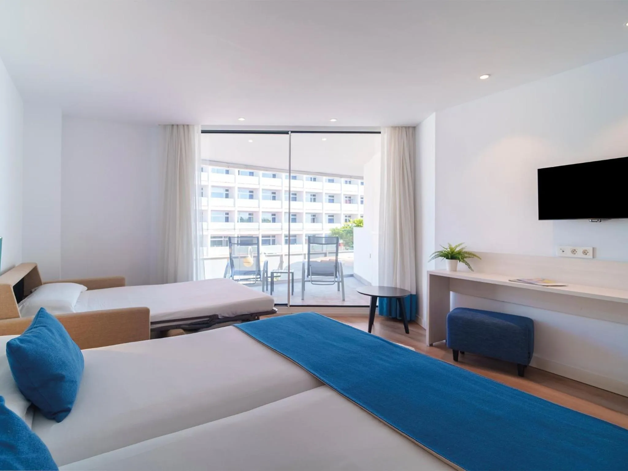 Bed in Spirit Hotel Benalmadena Beach