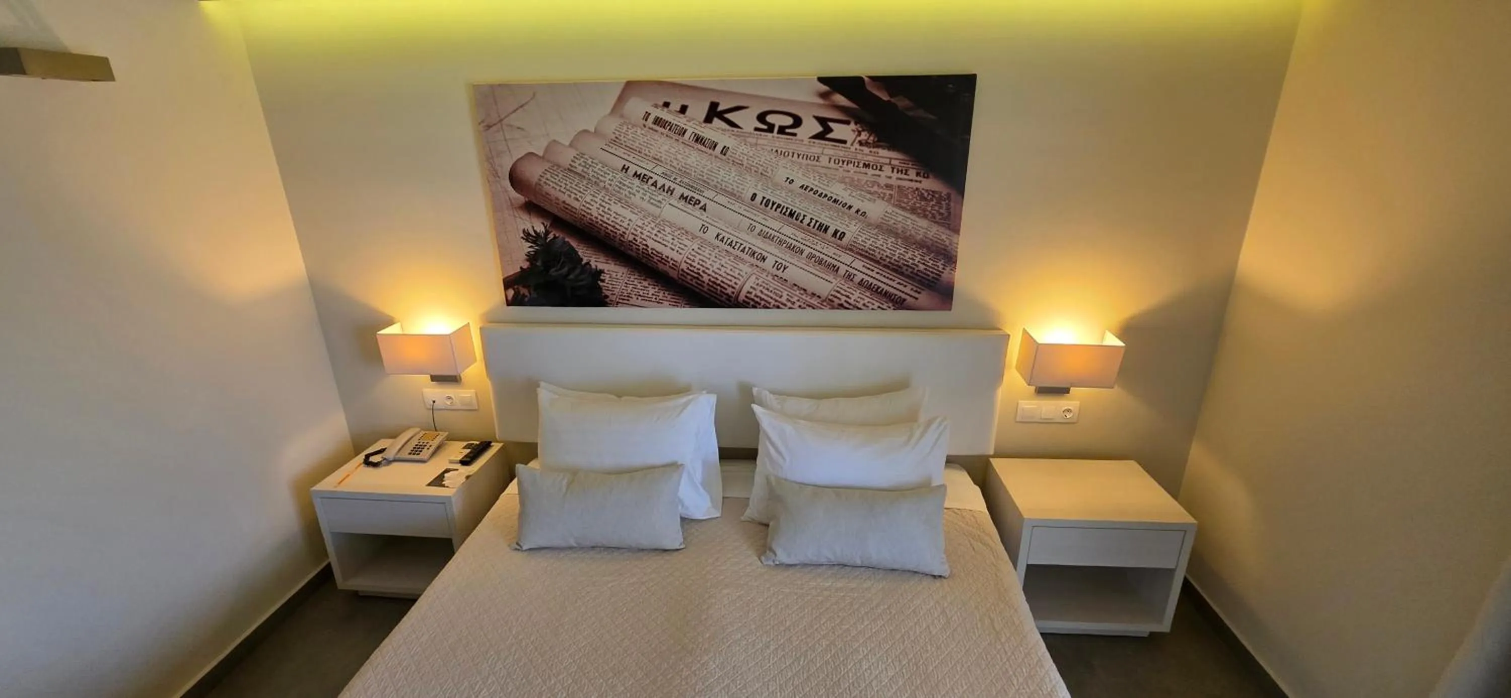 Bed in Cosmopolitan Hotel