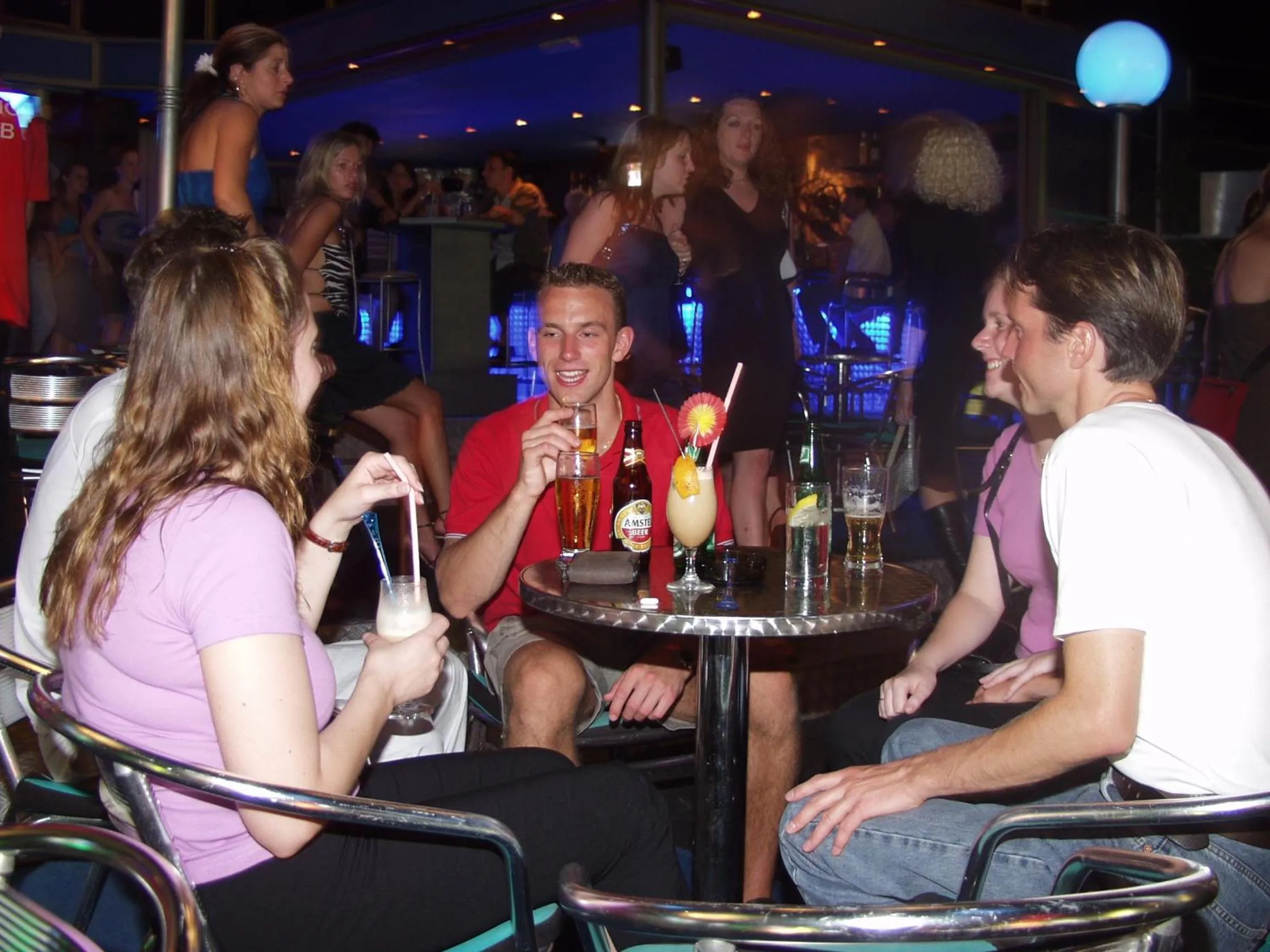 People in Cosmopolitan Hotel