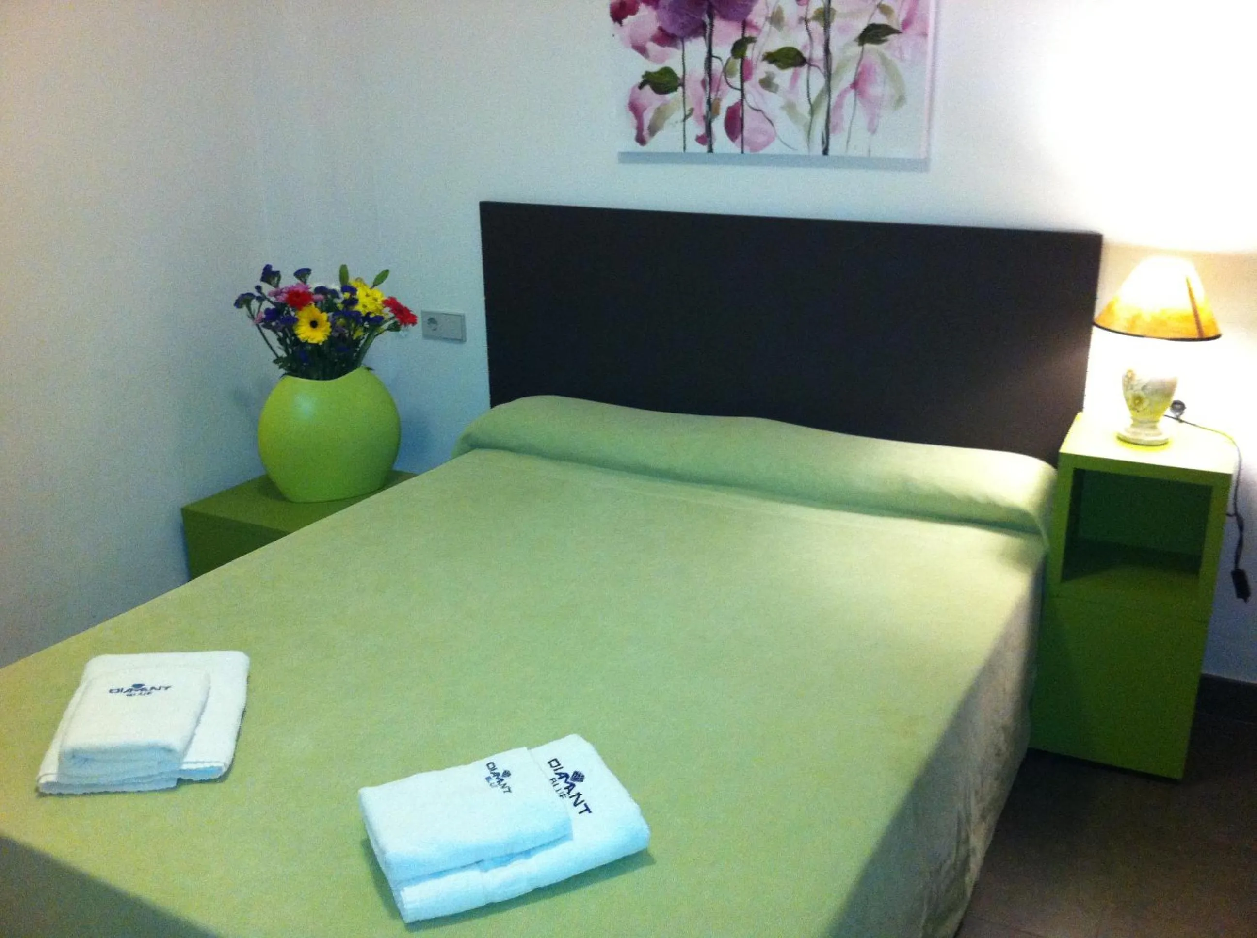 Bedroom, Bed in Aparthotel Diamant Blue