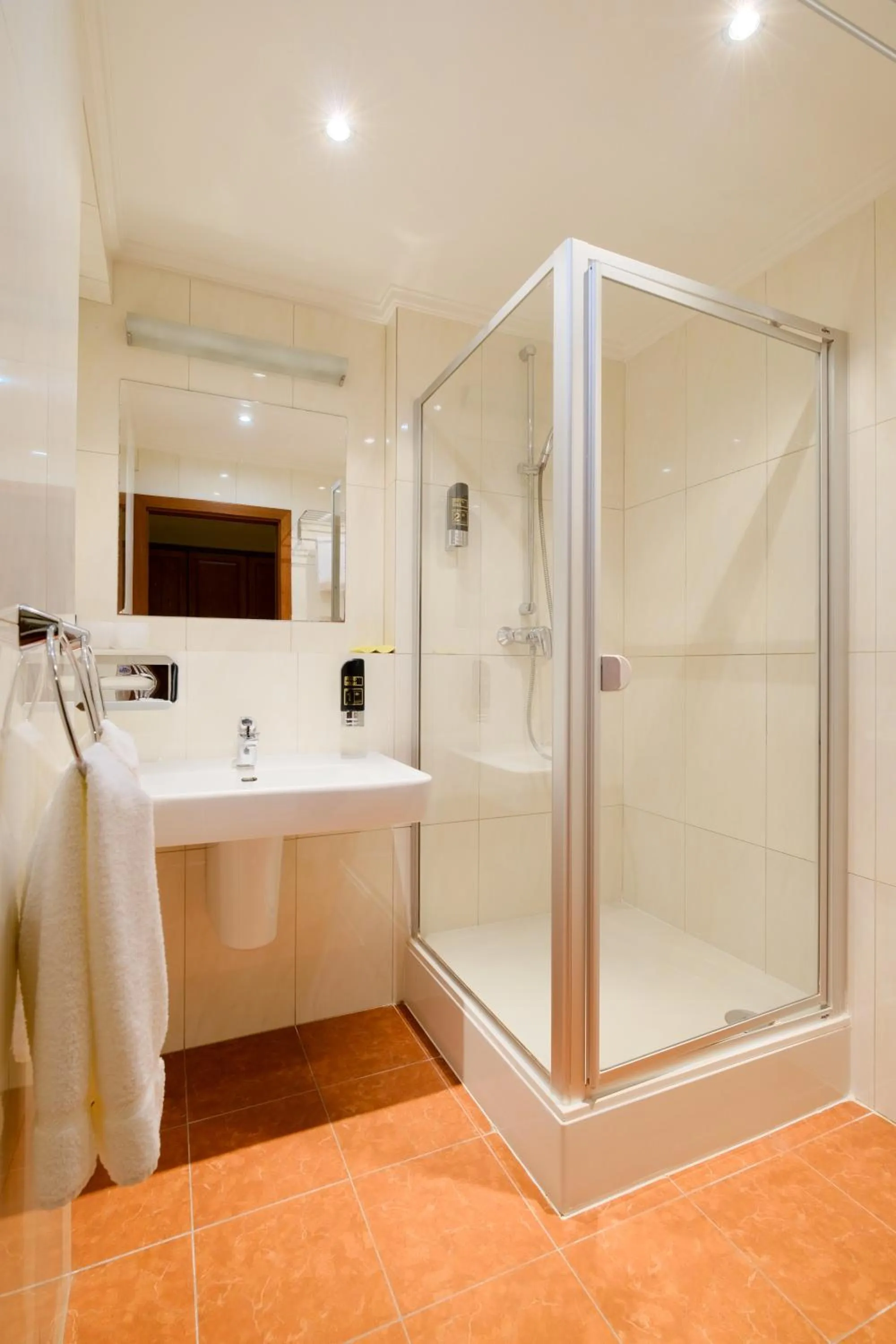 Bathroom in Hotel Matyšák