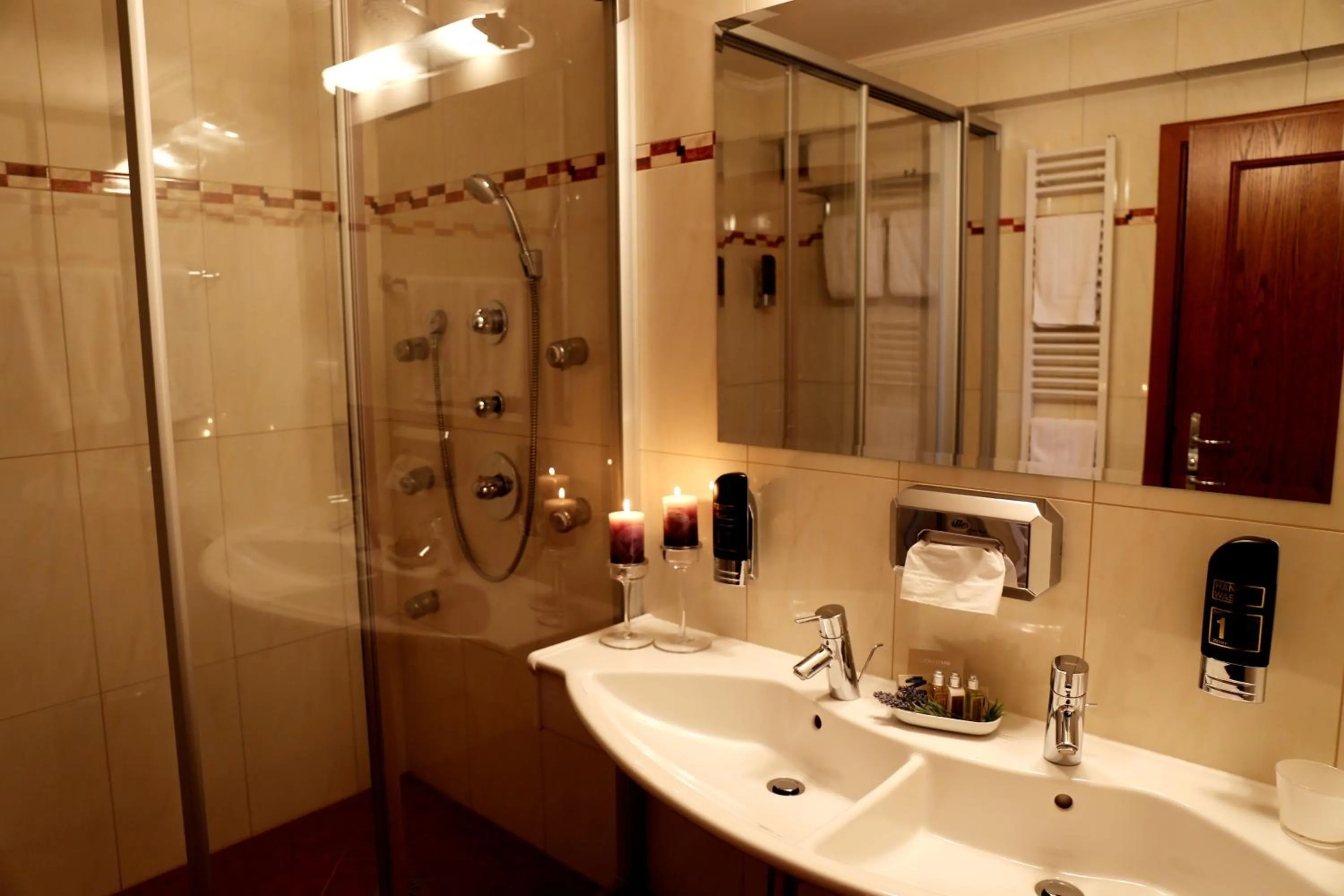 Bathroom in Hotel Matyšák