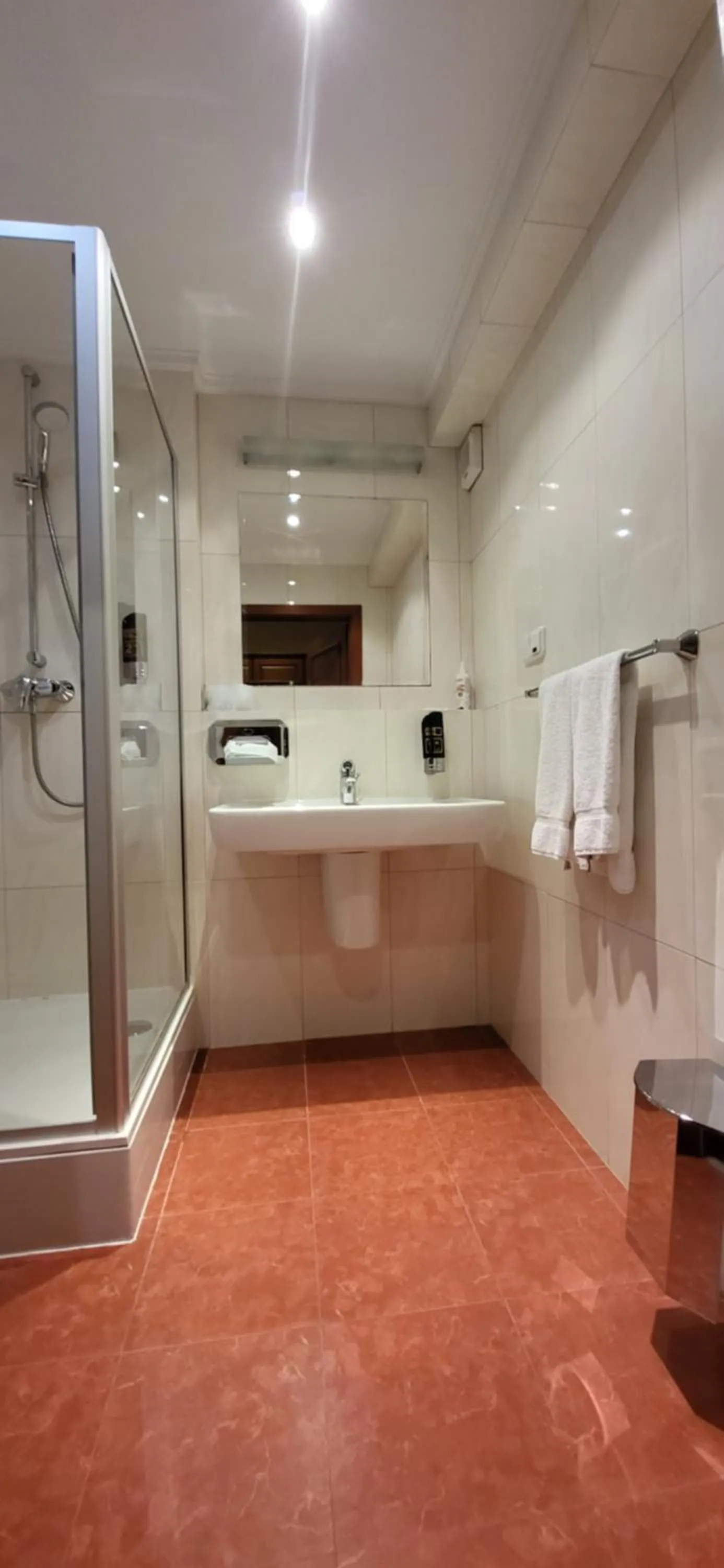 Bathroom in Hotel Matyšák