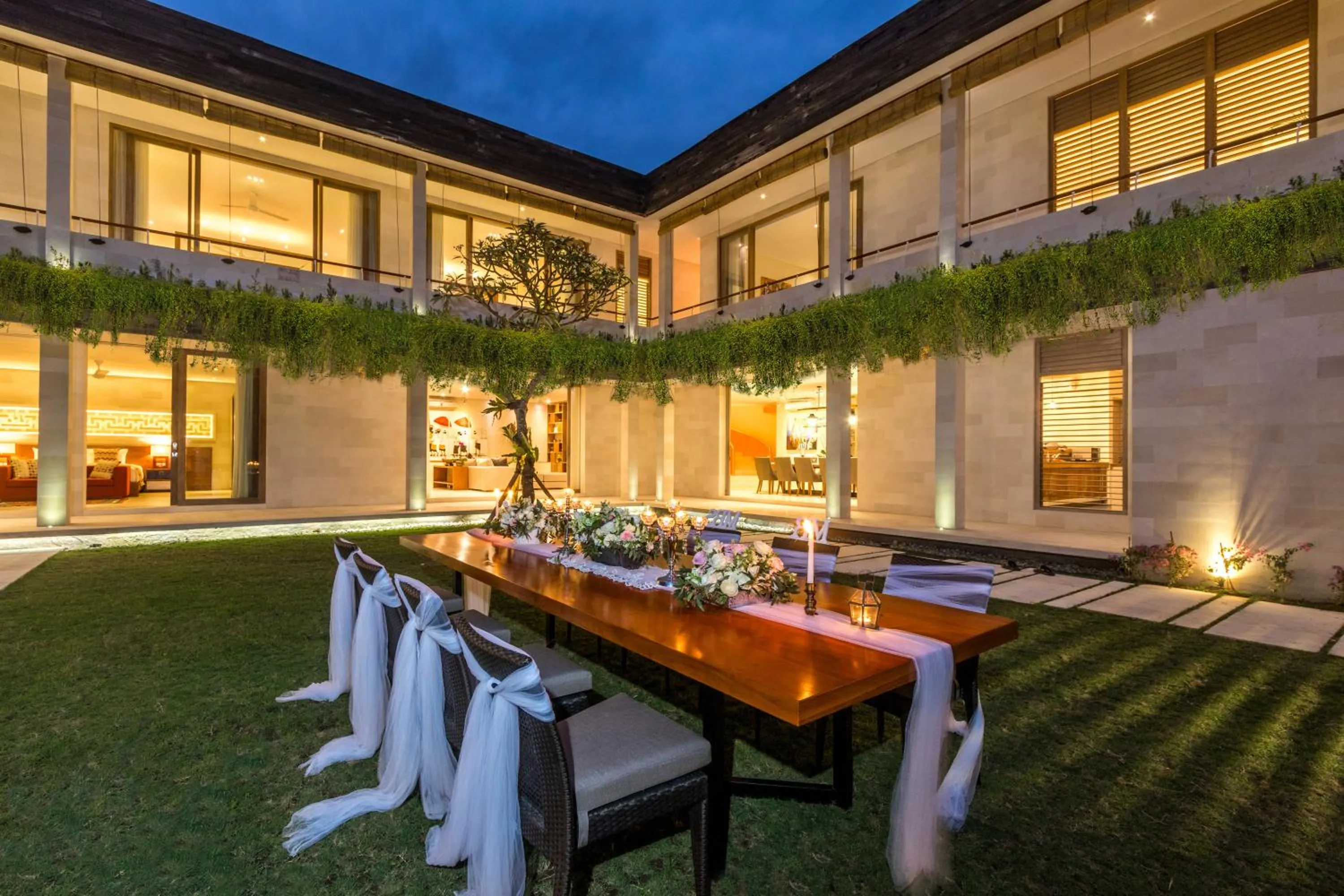 Garden in Villa Seriska Jimbaran