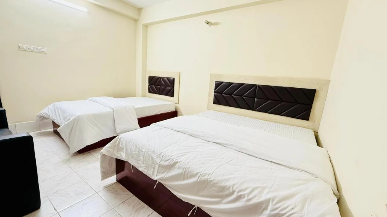Bed in Hotel Green Land
