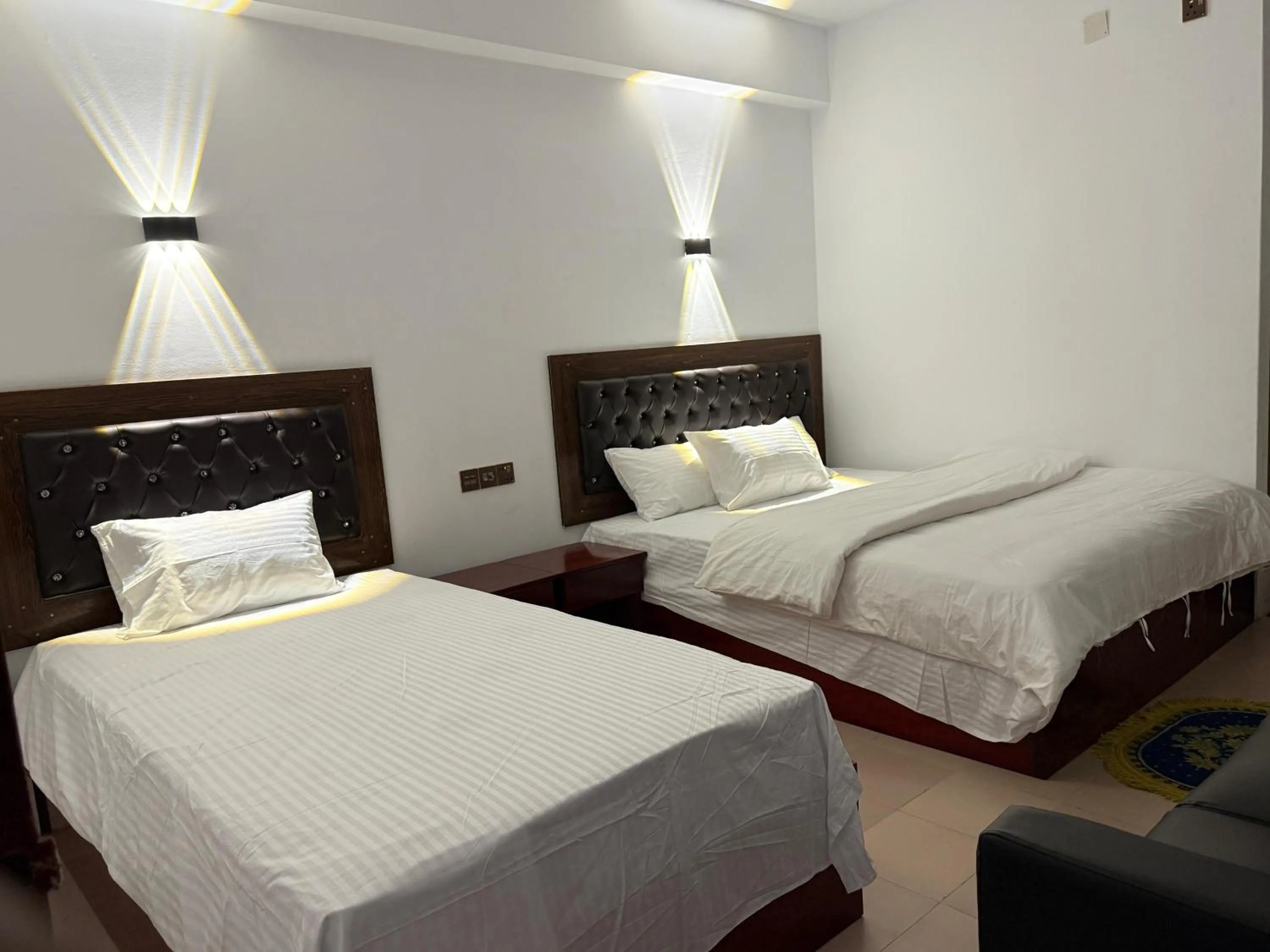 Bed in Hotel Green Land