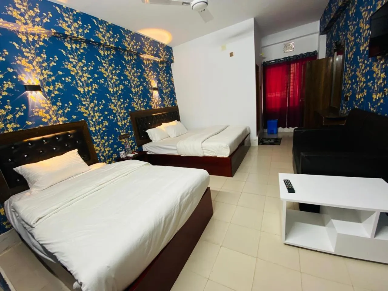 Bed in Hotel Green Land