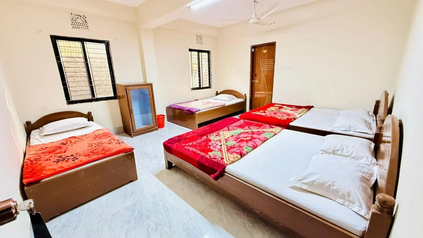 Bed in Hotel Green Land