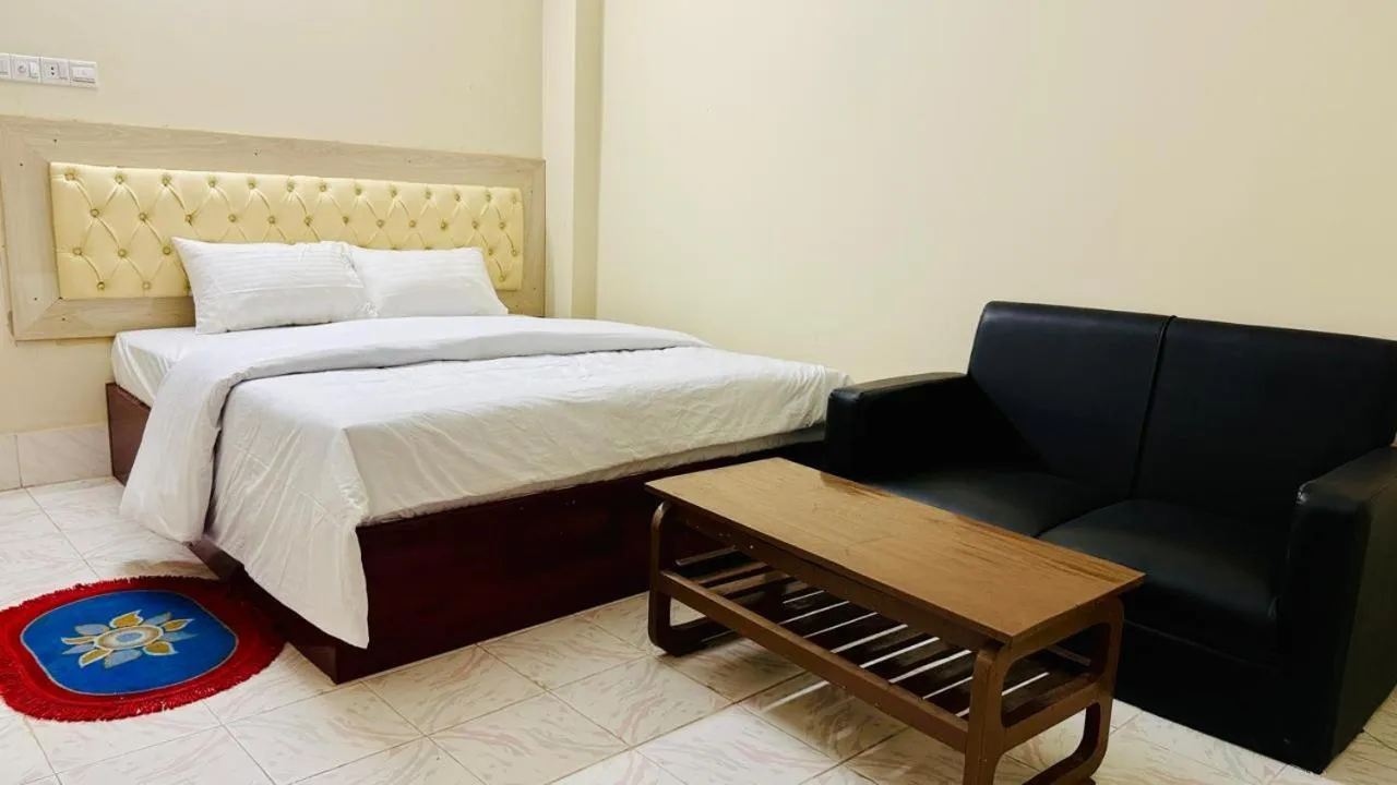Bed in Hotel Green Land