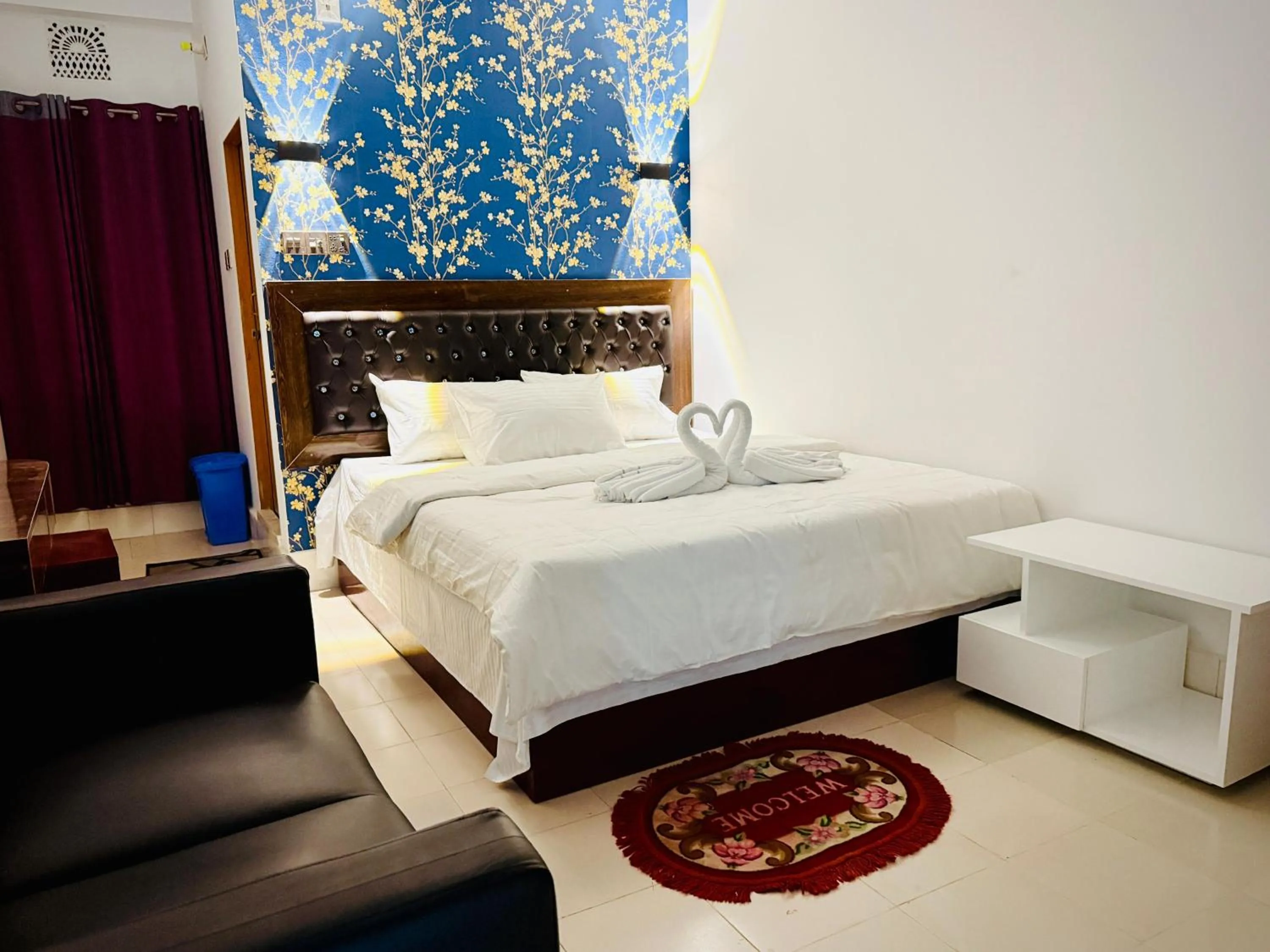 Bed in Hotel Green Land