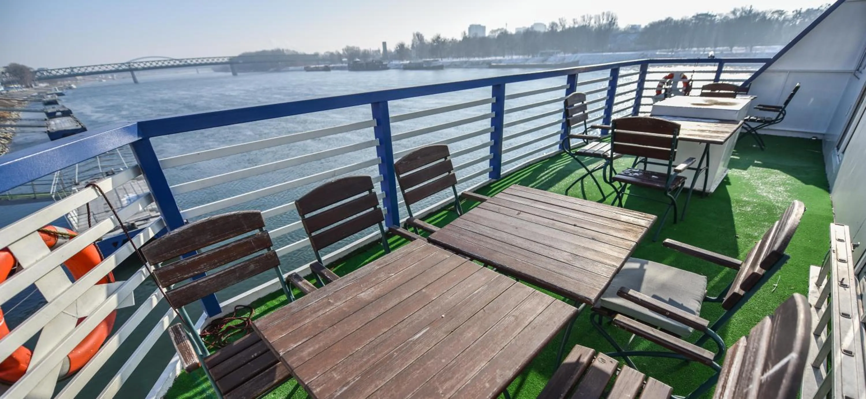 Balcony/Terrace in Botel Gracia
