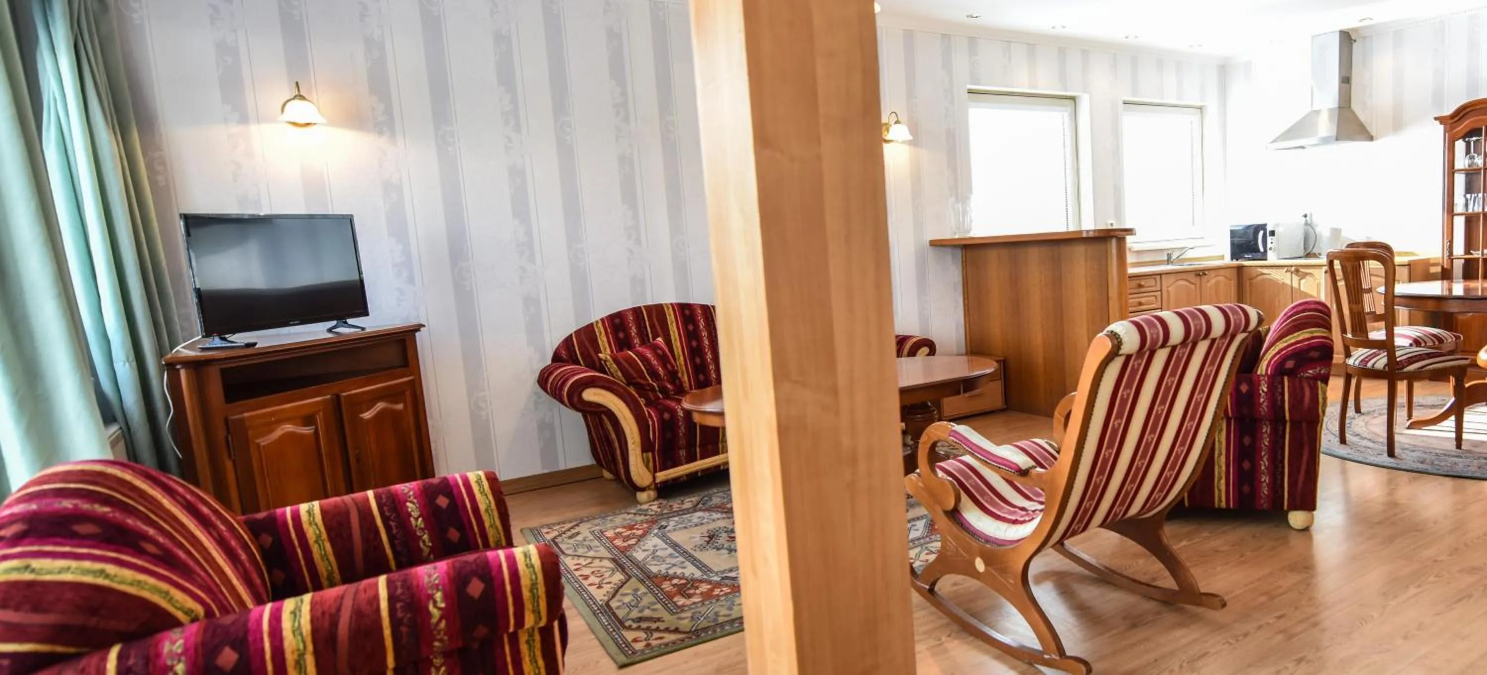 Living room in Botel Gracia