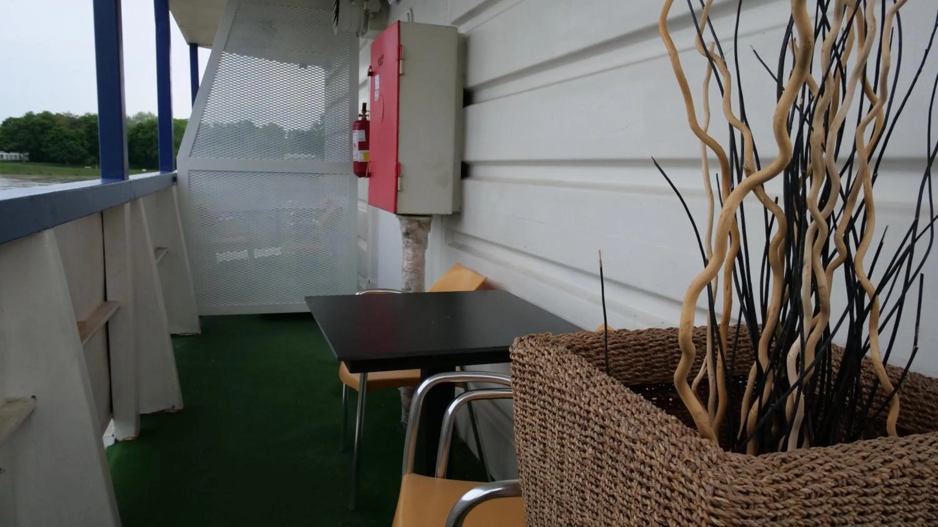 Balcony/Terrace in Botel Gracia