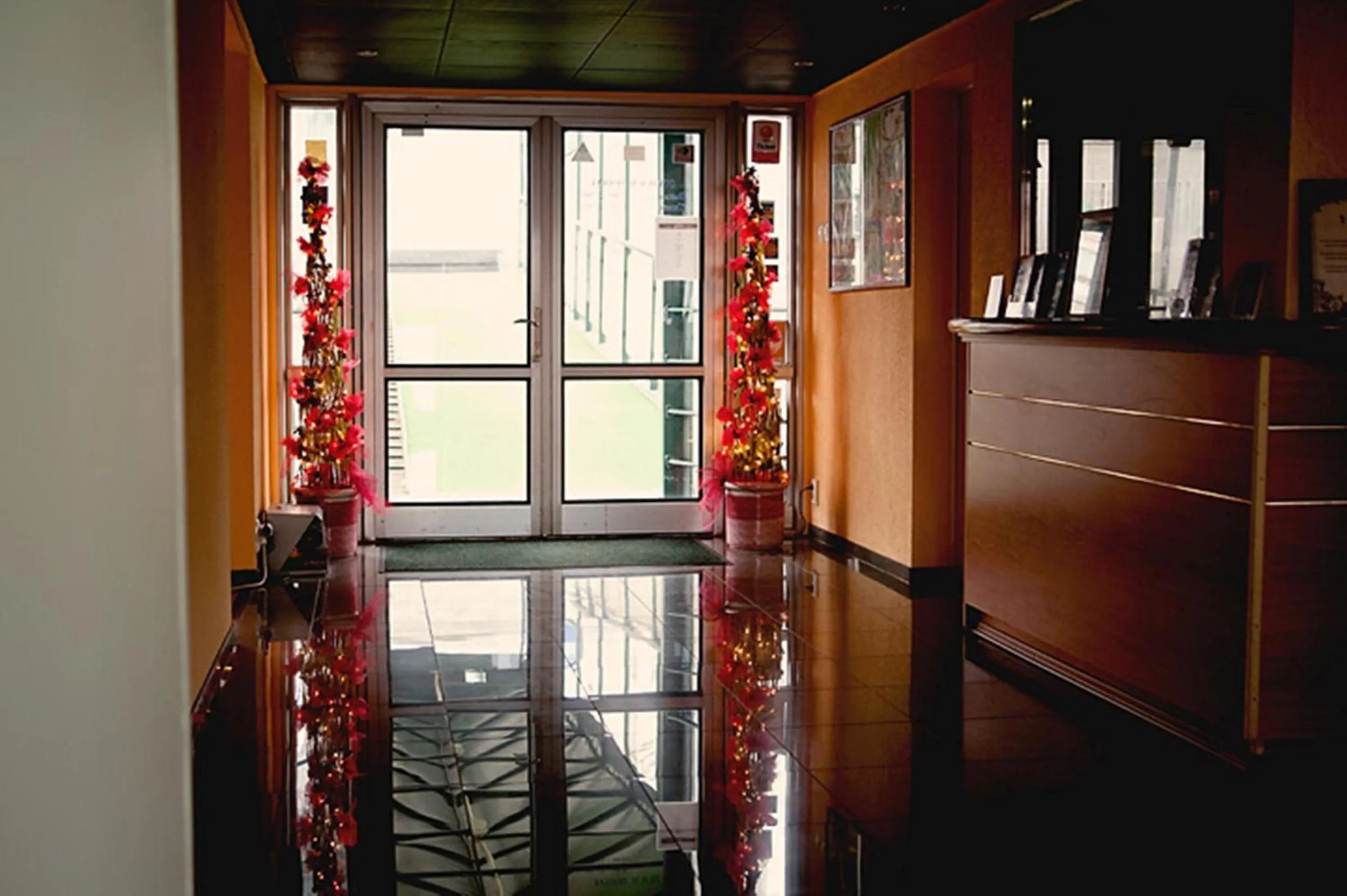 Lobby or reception in Botel Gracia