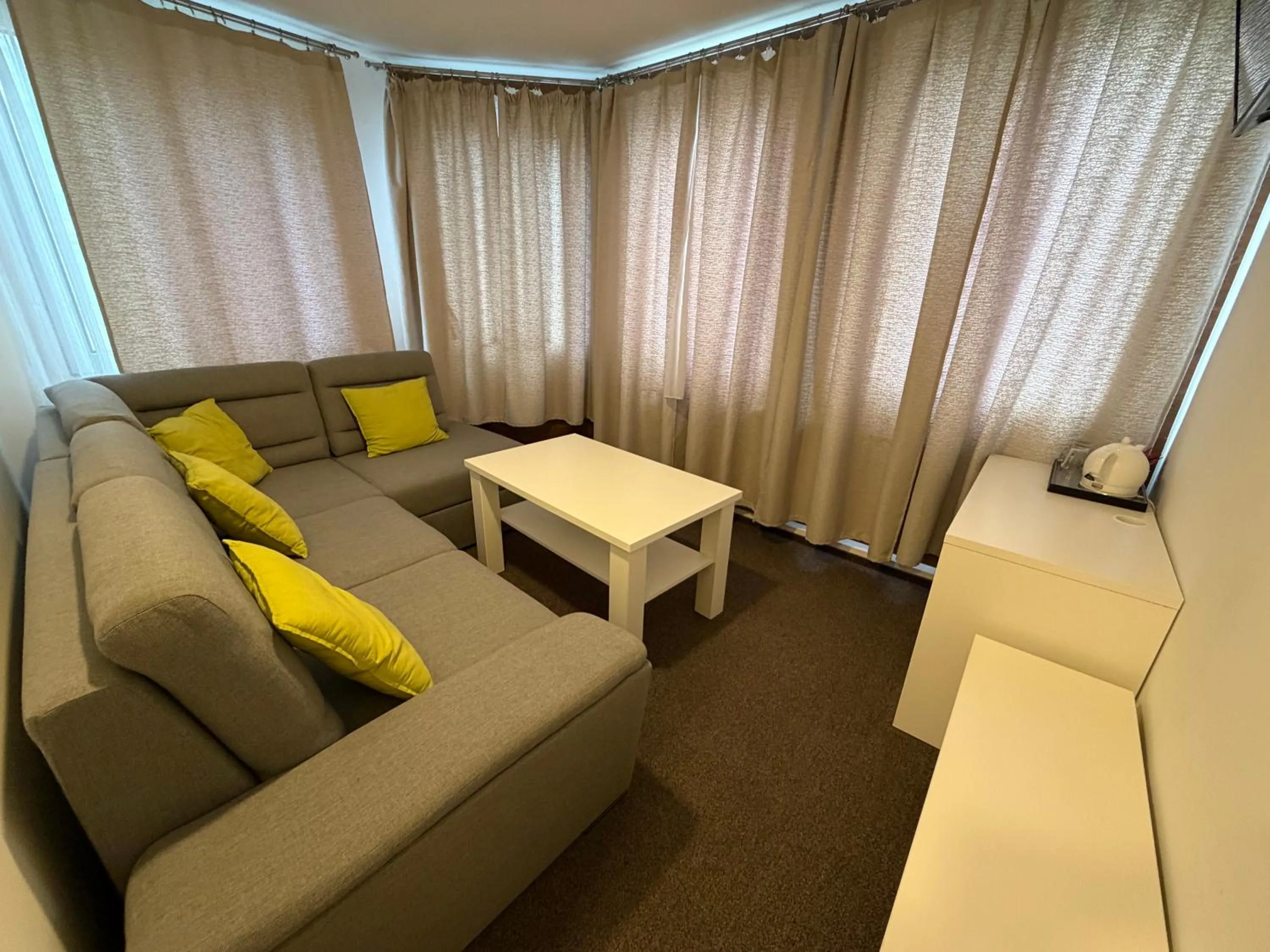 Living room in Botel Gracia