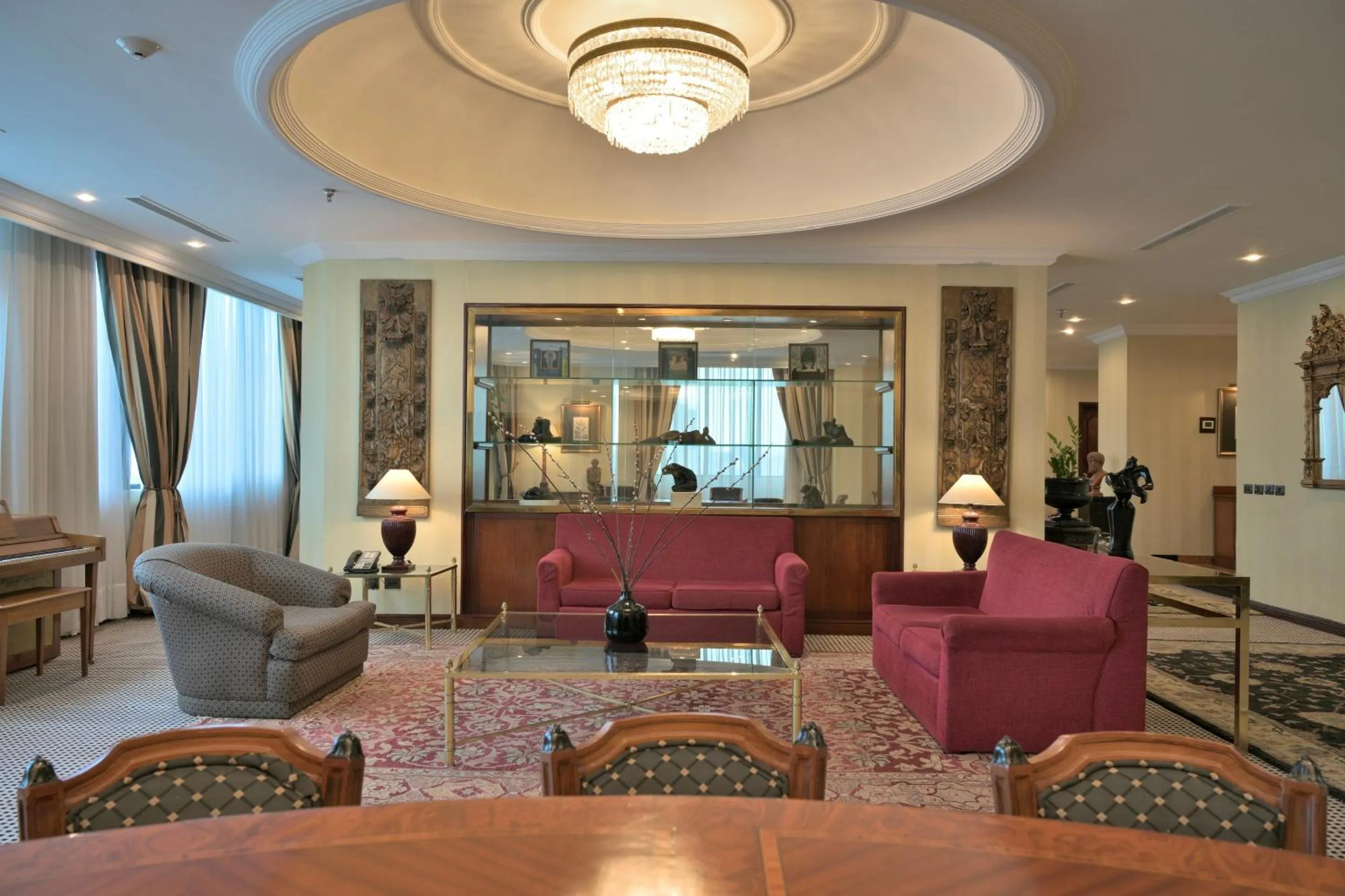 Seating area in Meliá Caracas