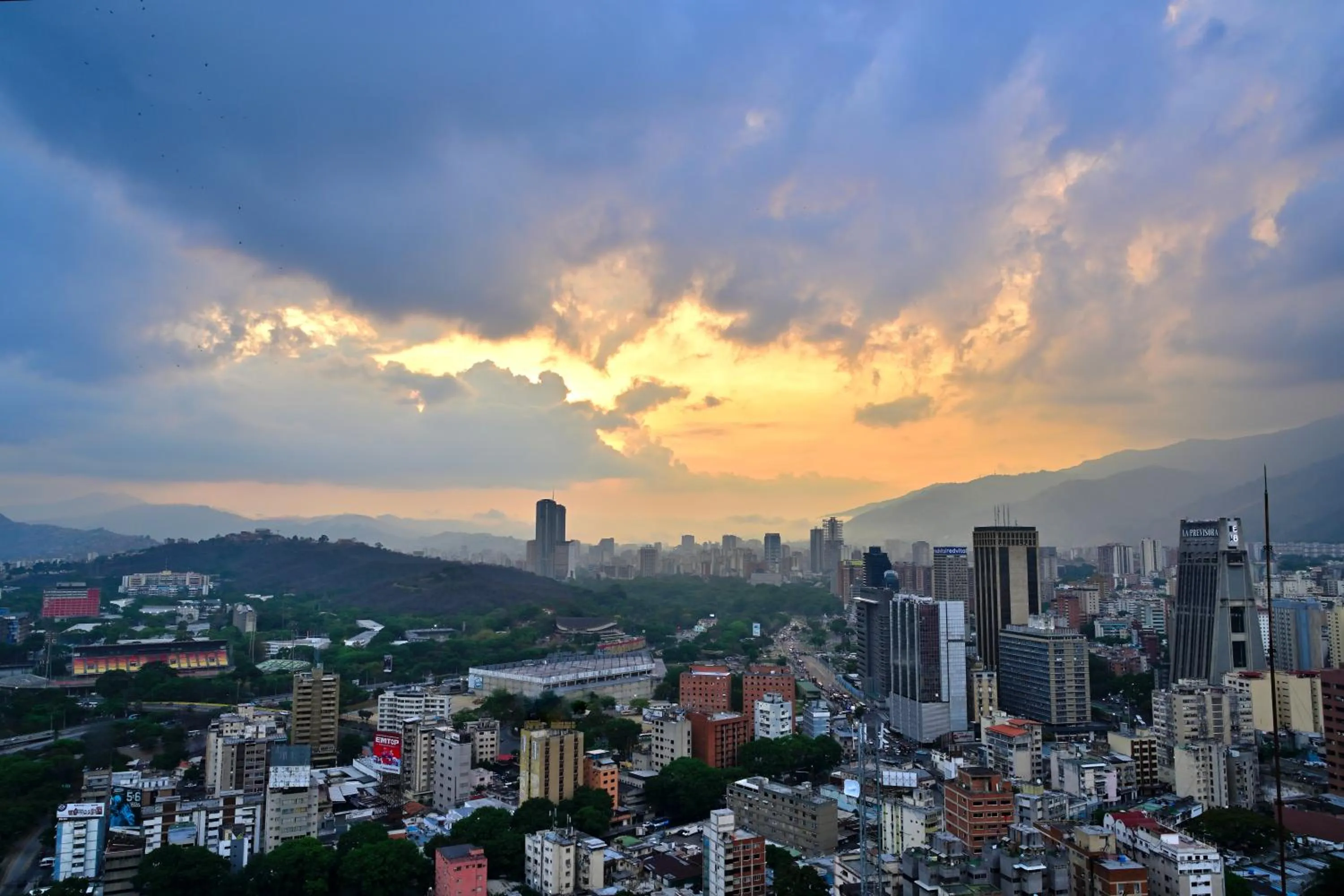 Sunrise in Meliá Caracas