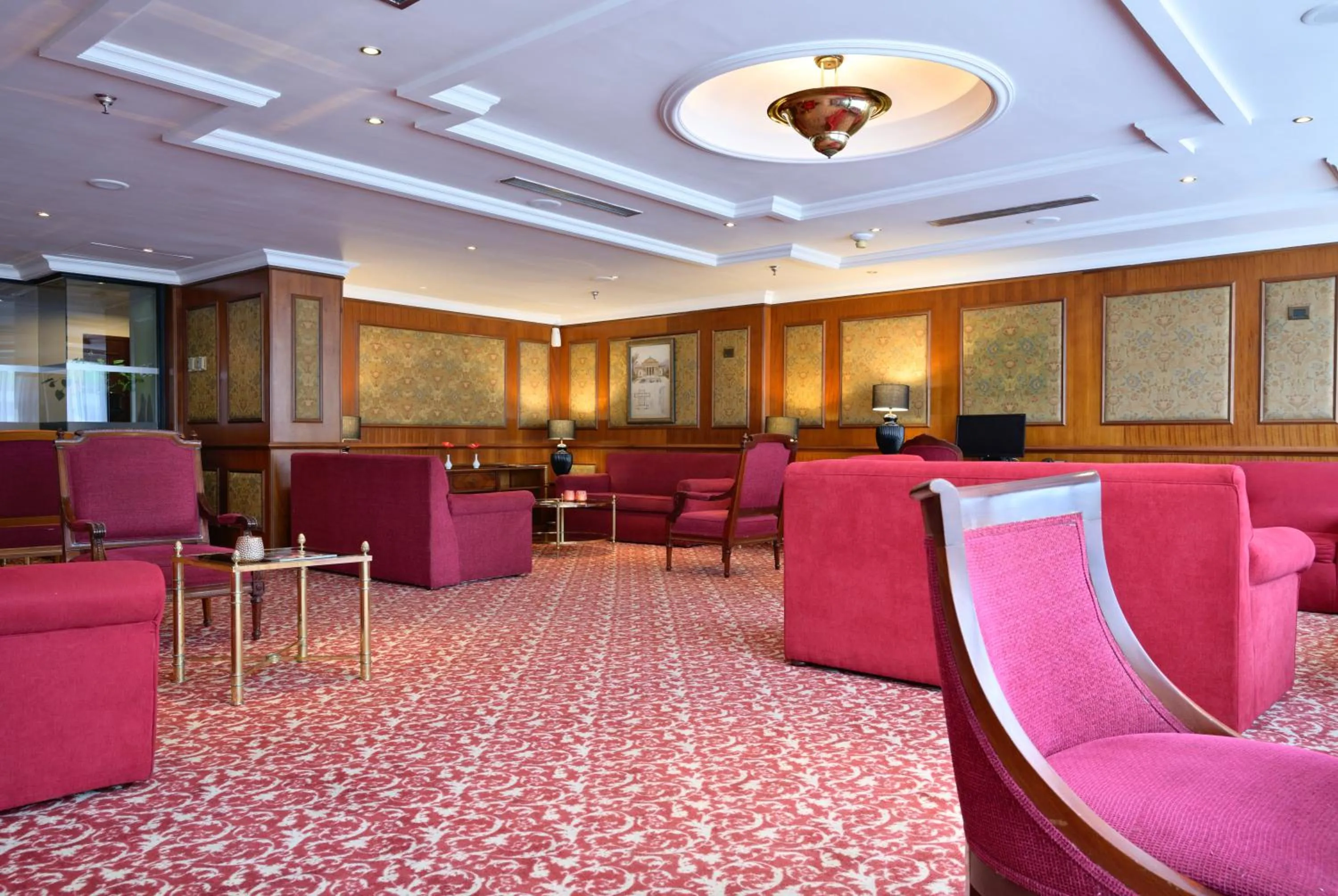 Seating area in Meliá Caracas