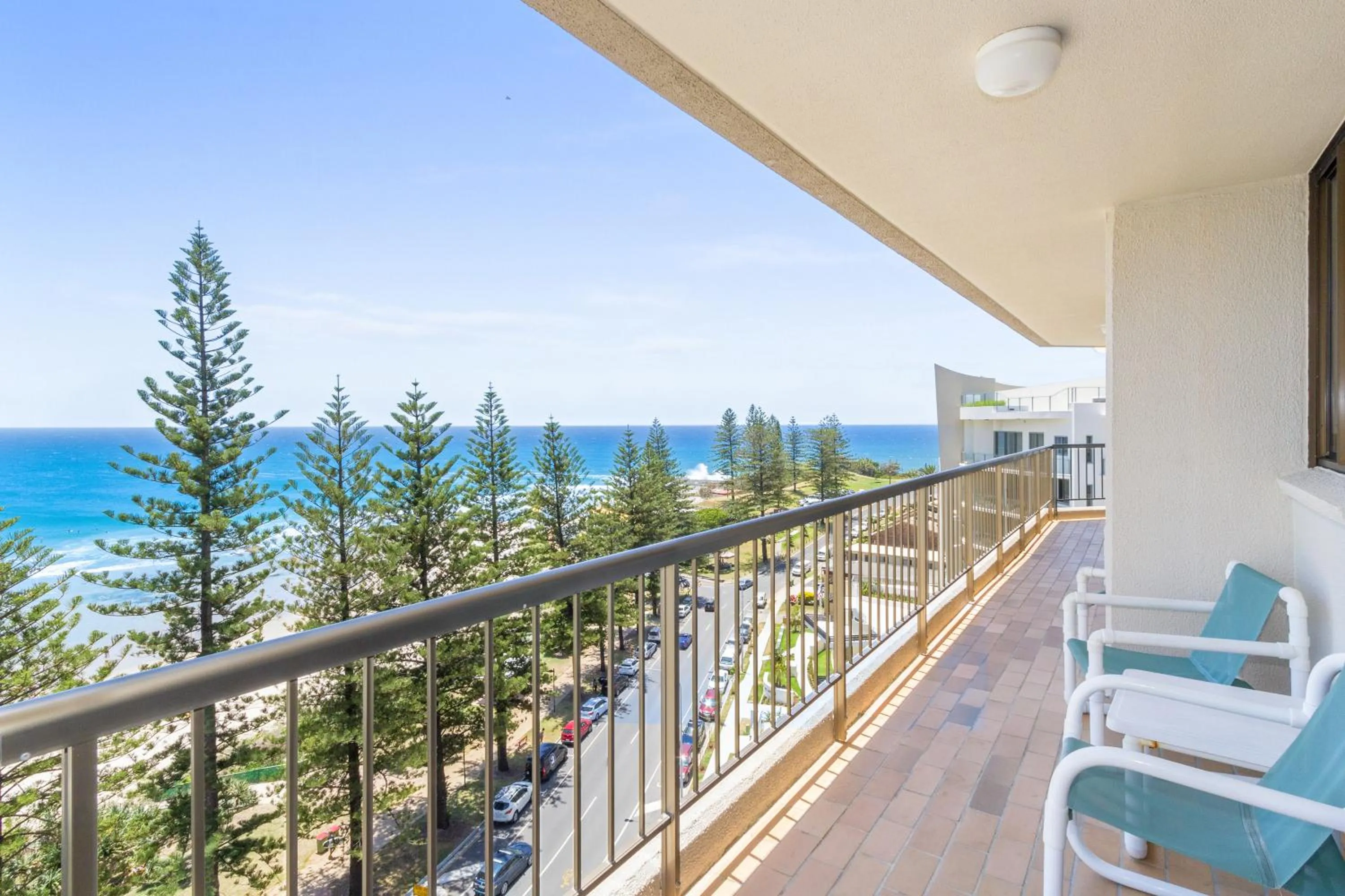 Balcony/Terrace in Columbia Beachfront Apartments on Rainbow Bay
