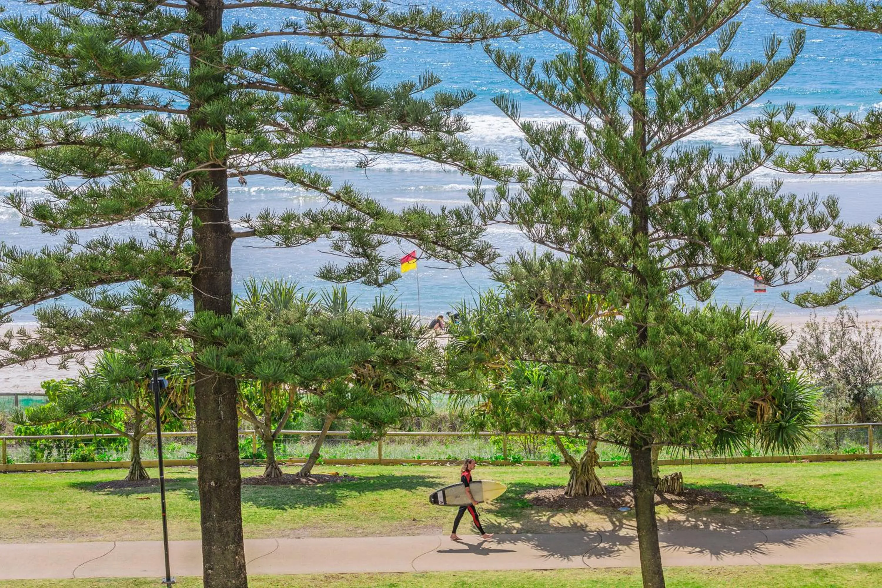 Natural landscape in Columbia Beachfront Apartments on Rainbow Bay