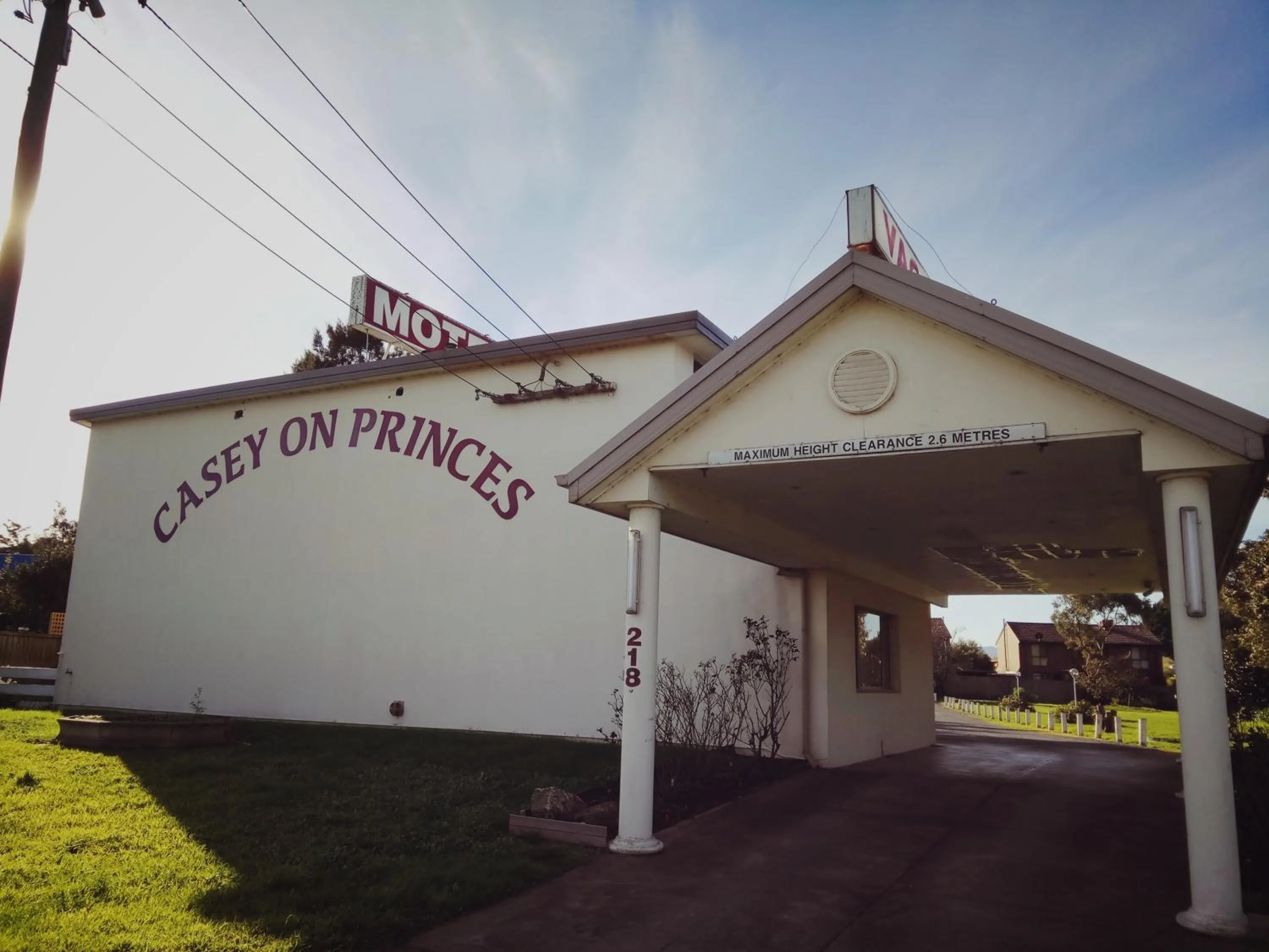 Property building in Casey on Princes Motel