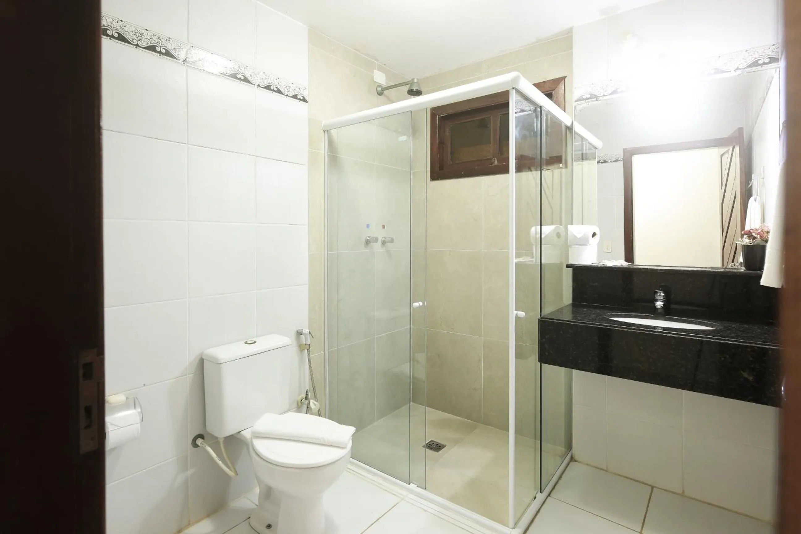 Bathroom in Pousada Bicho Preguiça