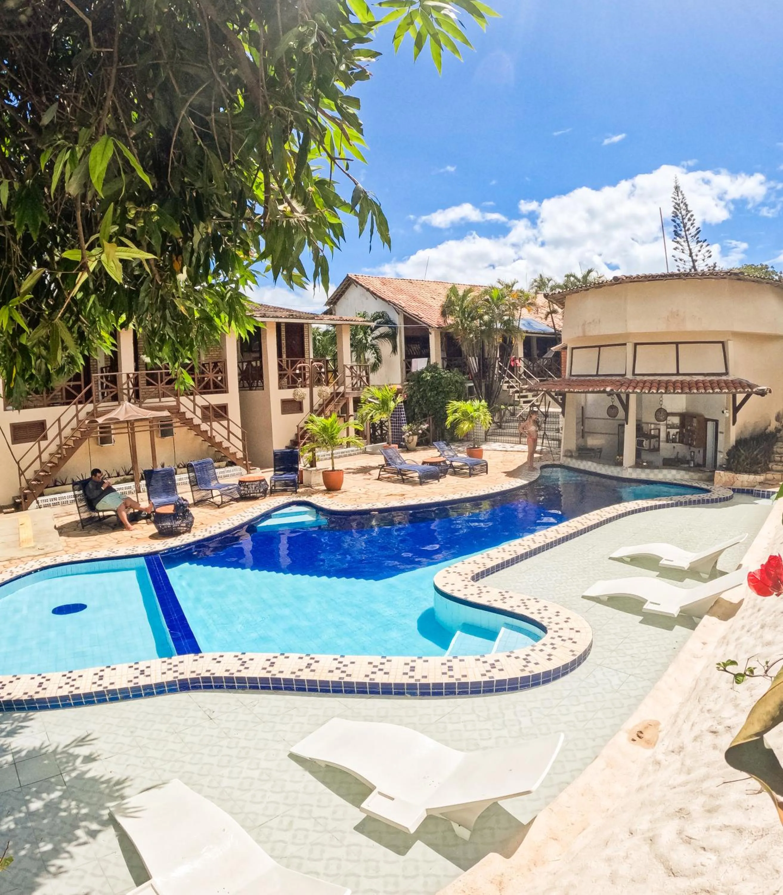 Day in Pousada Bicho Preguiça