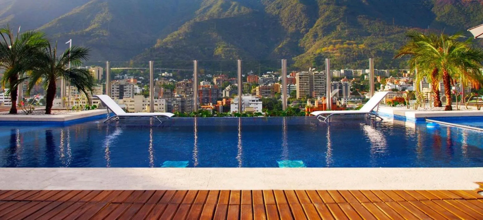 Pool view in Pestana Caracas Premium City & Conference Hotel