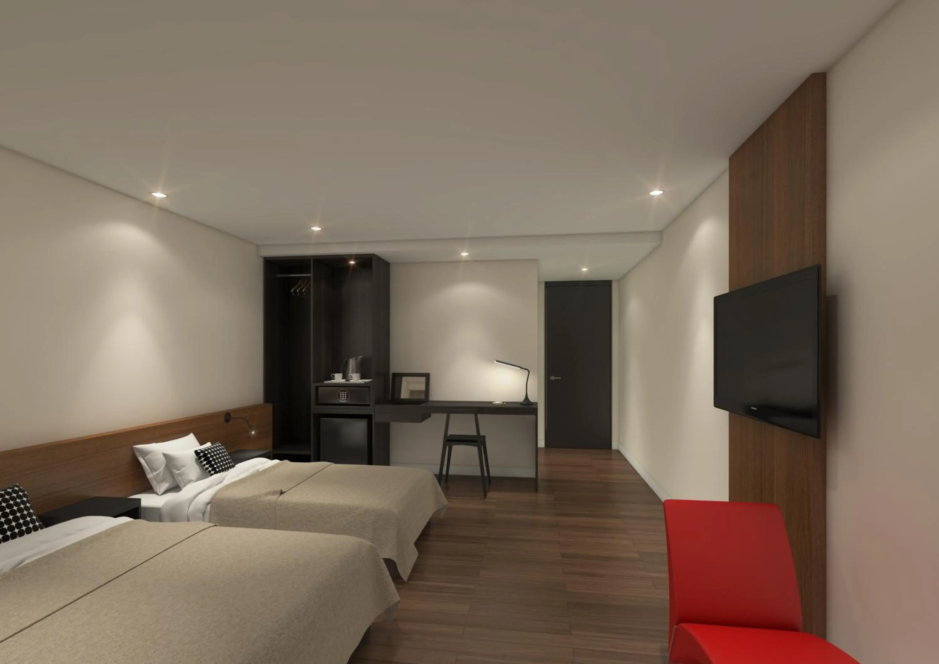 Photo of the whole room, Bed in Kobos Hotel