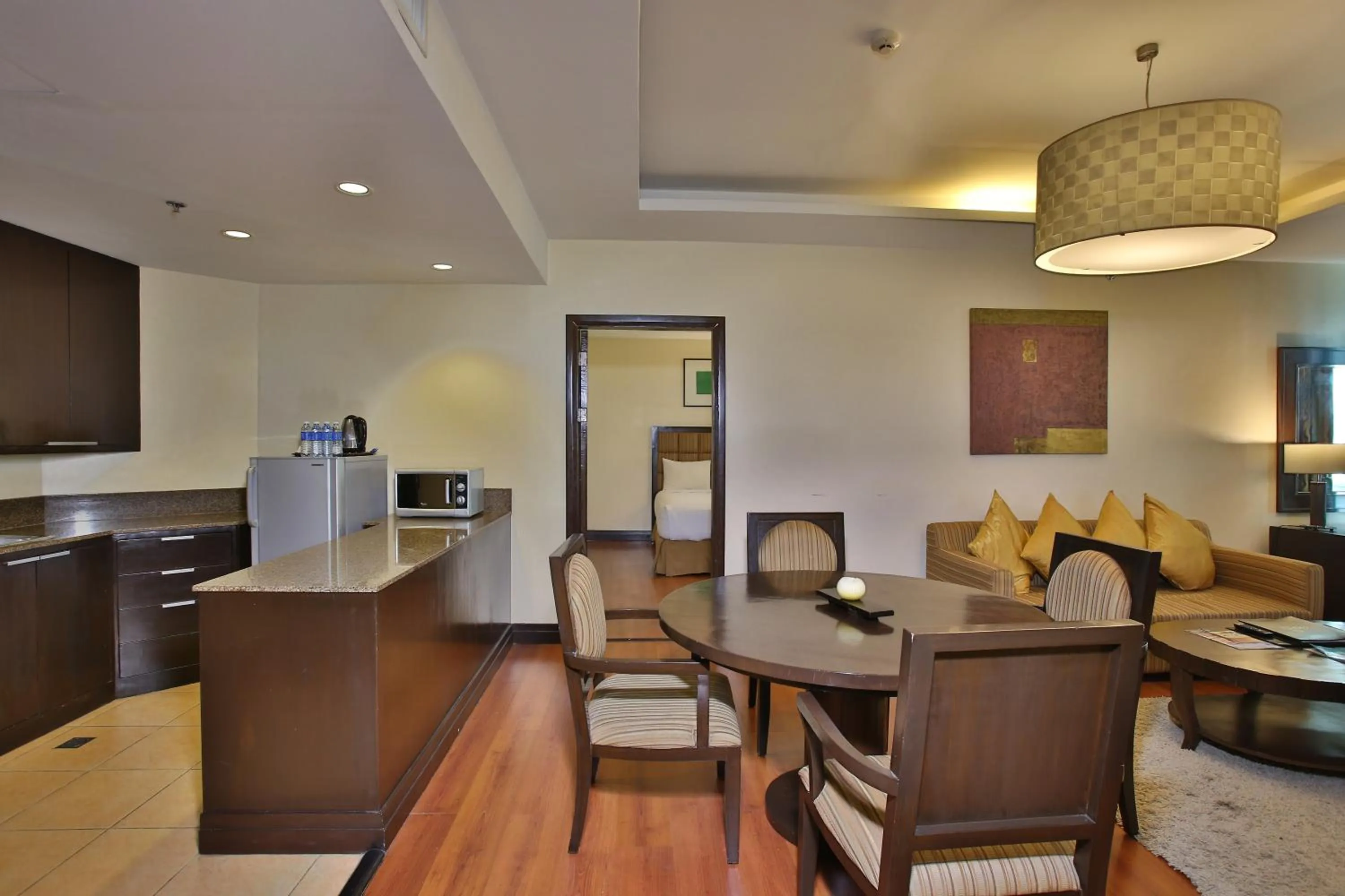Kitchen or kitchenette in Crown Regency Hotel & Towers