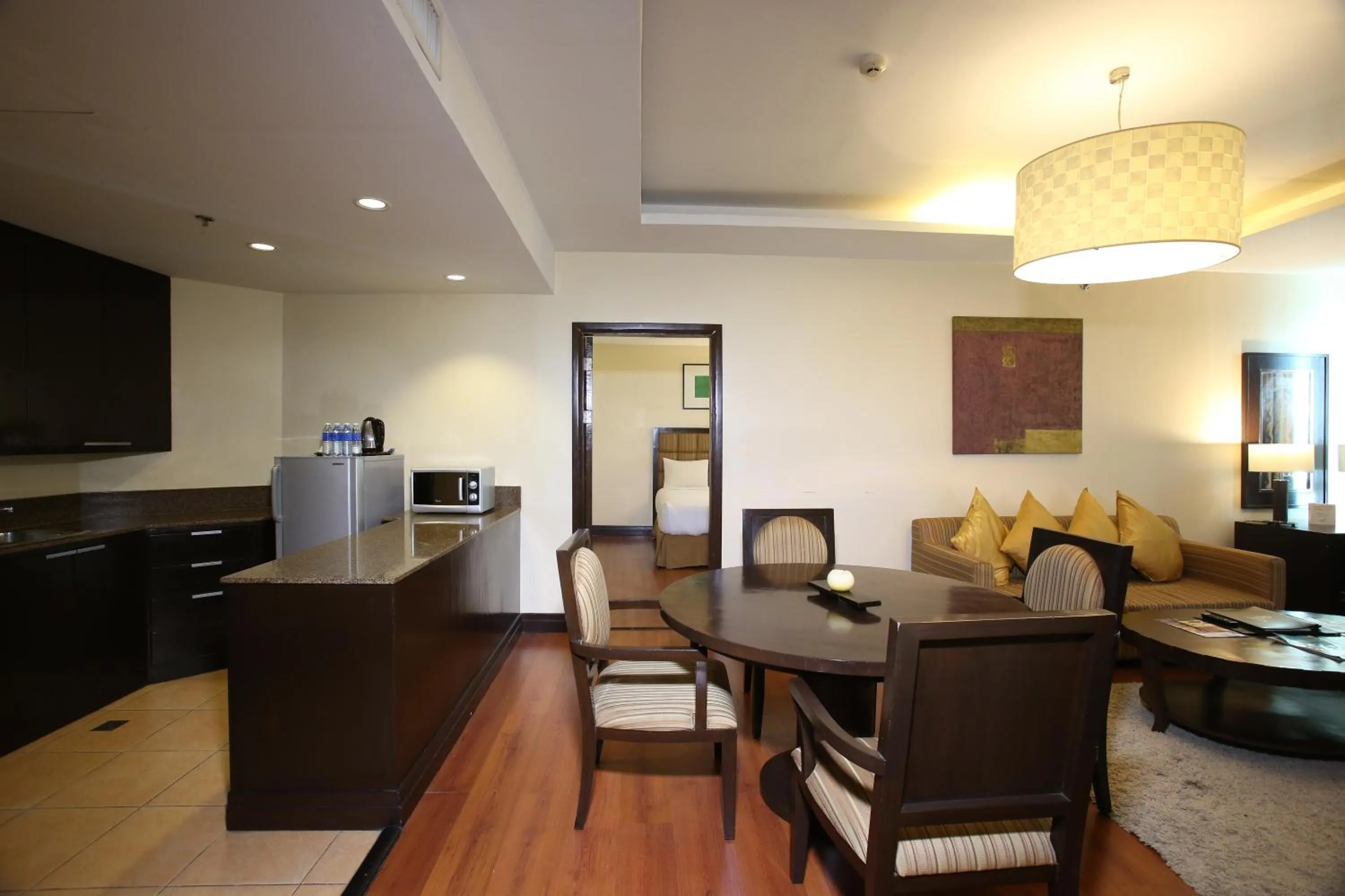 Kitchen or kitchenette in Crown Regency Hotel & Towers