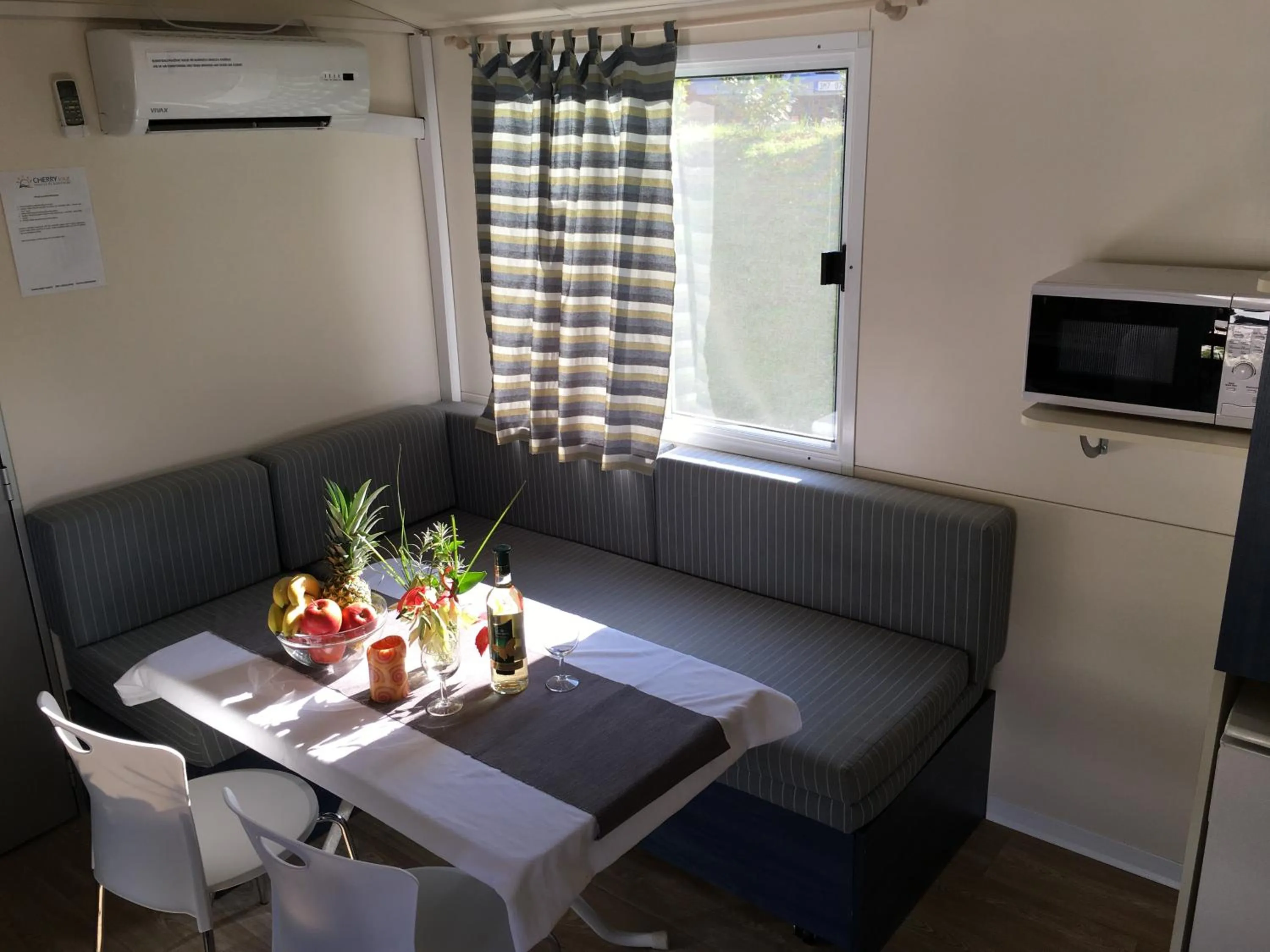 Living room in Mobile Homes Comfort ELBA Zelena Laguna