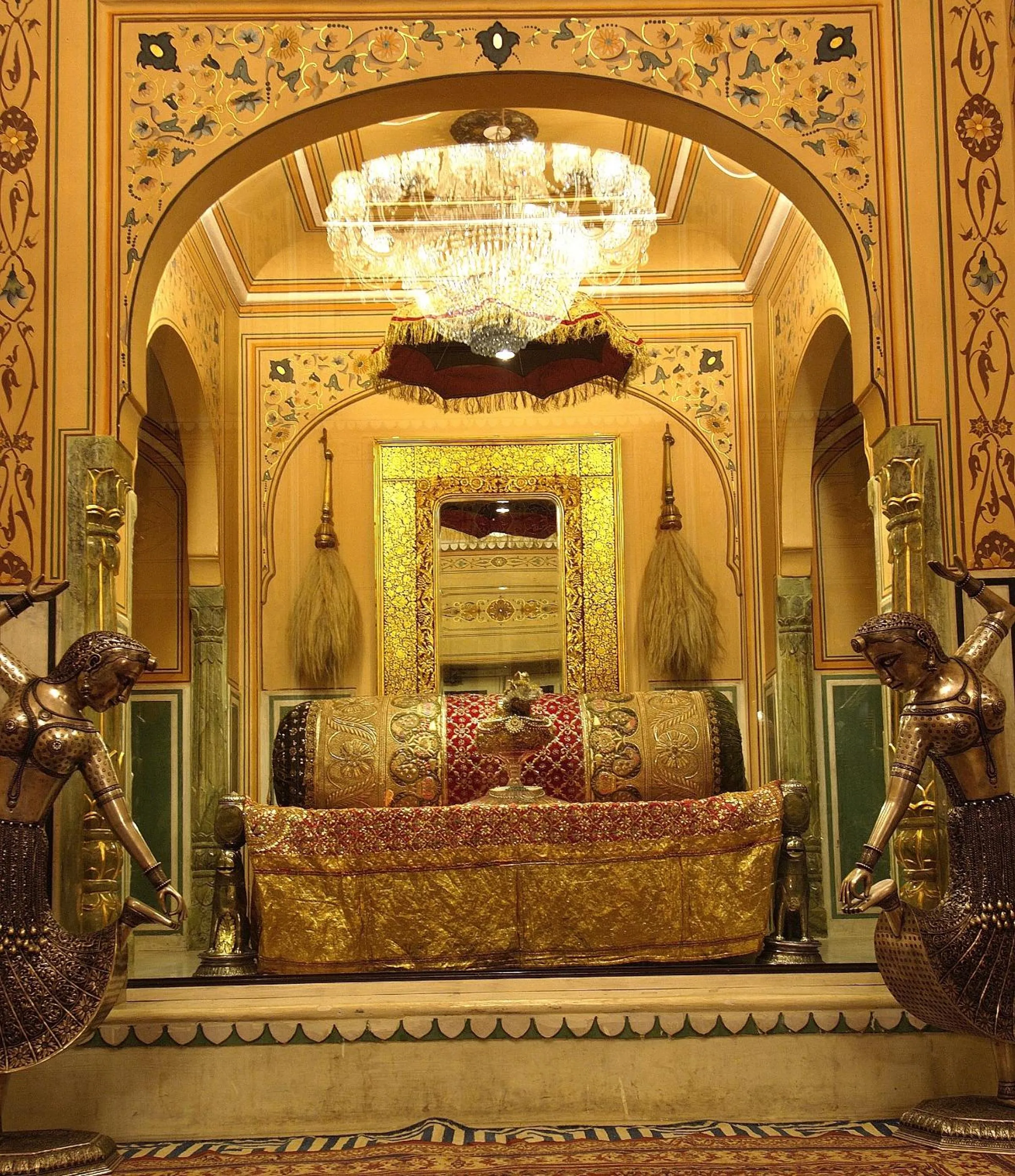 Decorative detail in The Raj Palace (Small Luxury Hotels of the World)