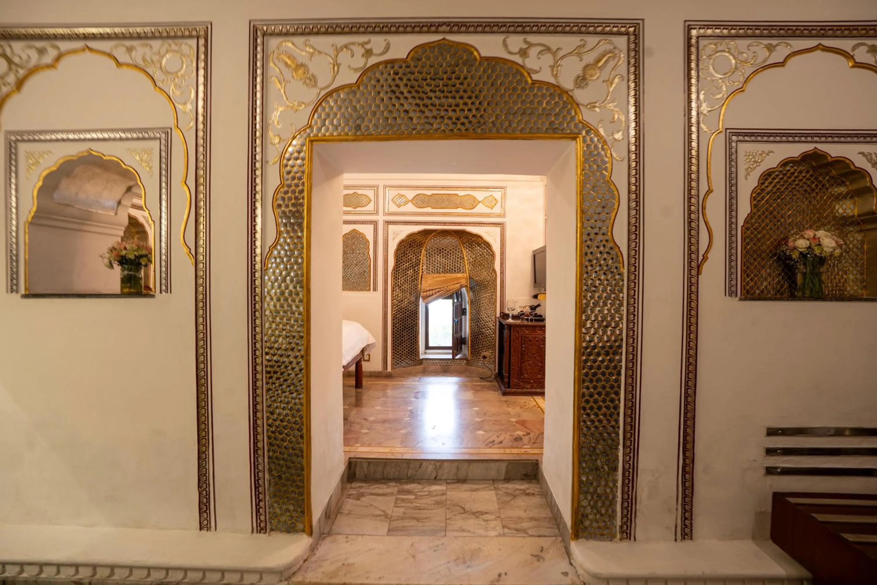 View (from property/room) in The Raj Palace (Small Luxury Hotels of the World)