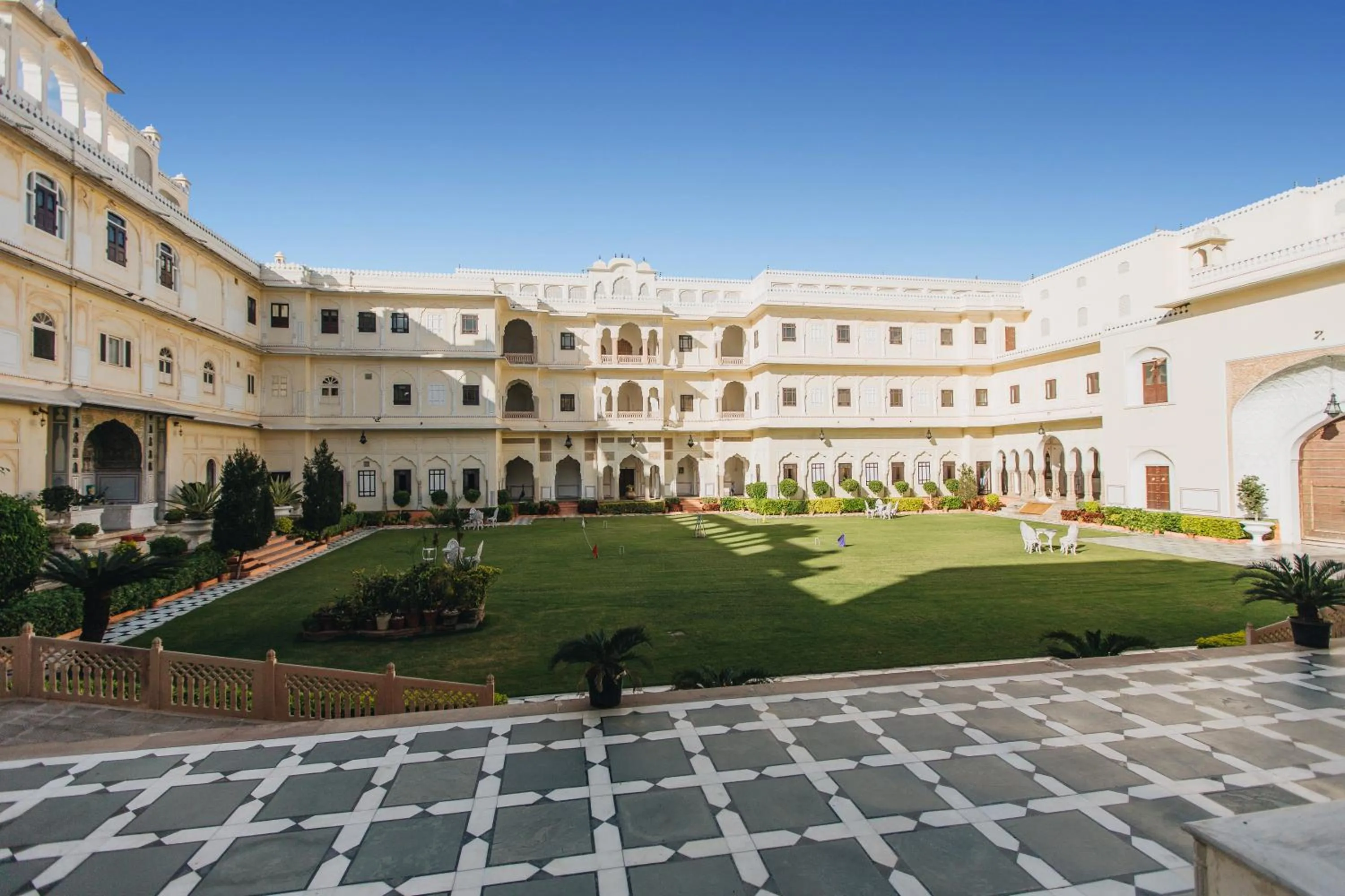 Property building in The Raj Palace (Small Luxury Hotels of the World)