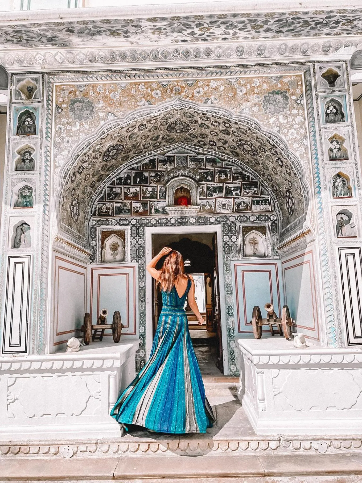 Facade/entrance in The Raj Palace (Small Luxury Hotels of the World)
