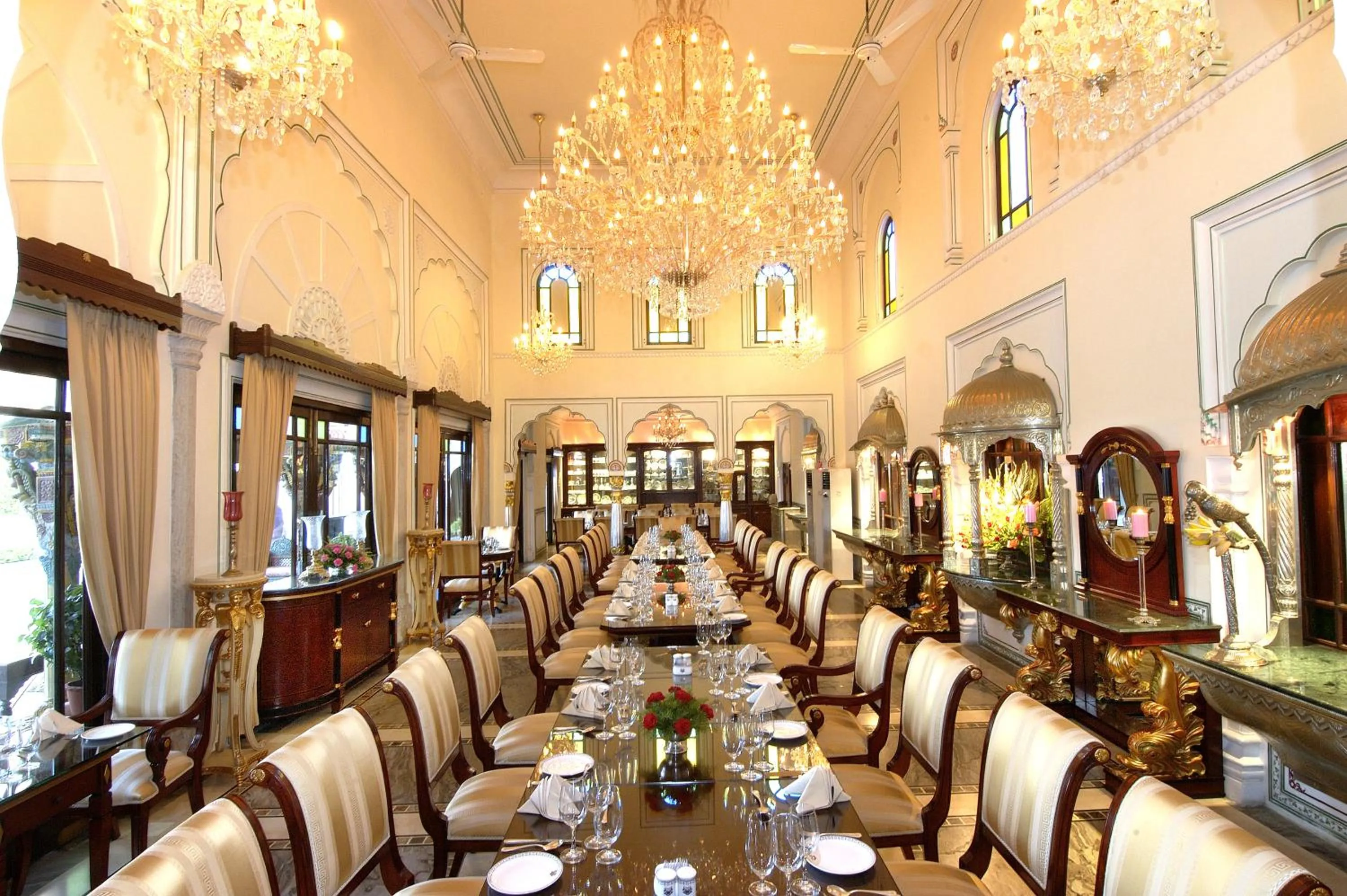 Restaurant/places to eat in The Raj Palace (Small Luxury Hotels of the World)