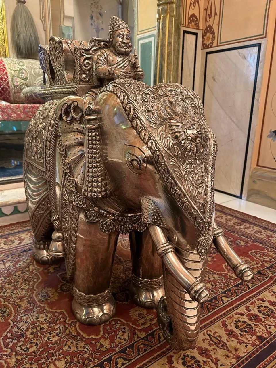 Decorative detail in The Raj Palace (Small Luxury Hotels of the World)