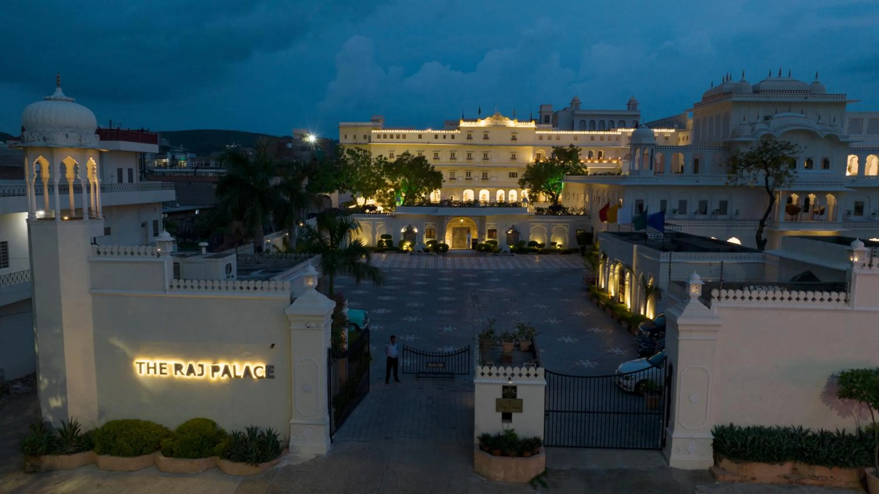 City view in The Raj Palace (Small Luxury Hotels of the World)