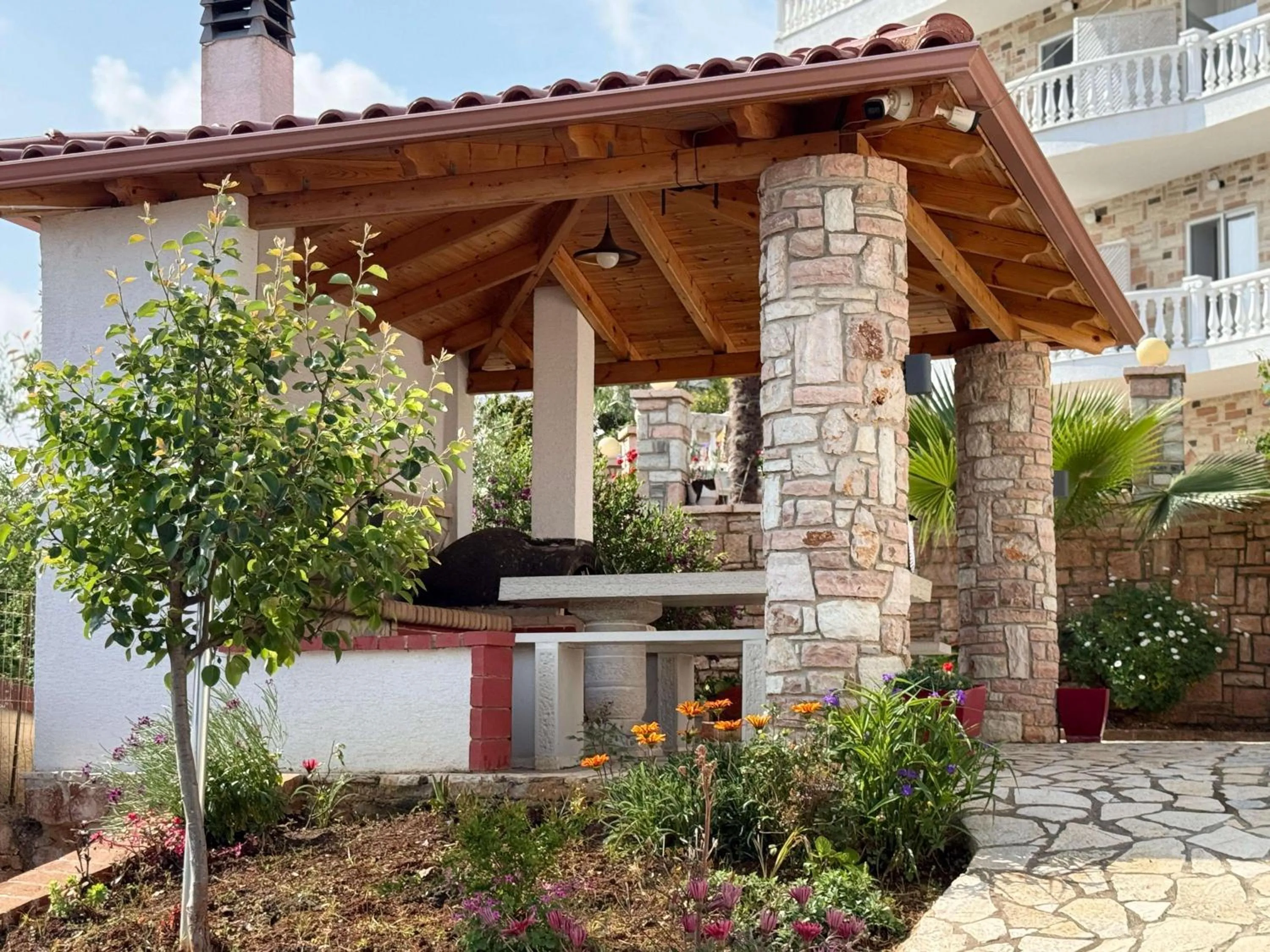 BBQ facilities in Vila Bilali