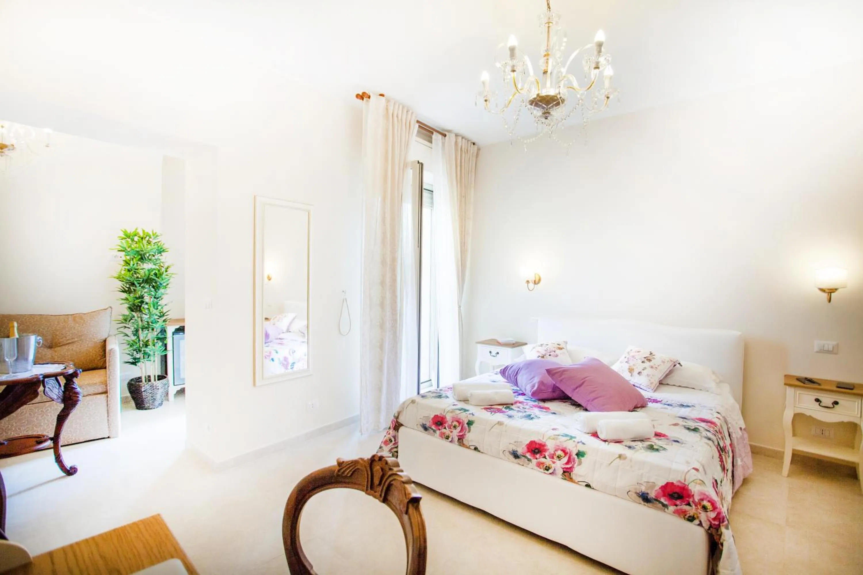 Bed in B&B Veronicas