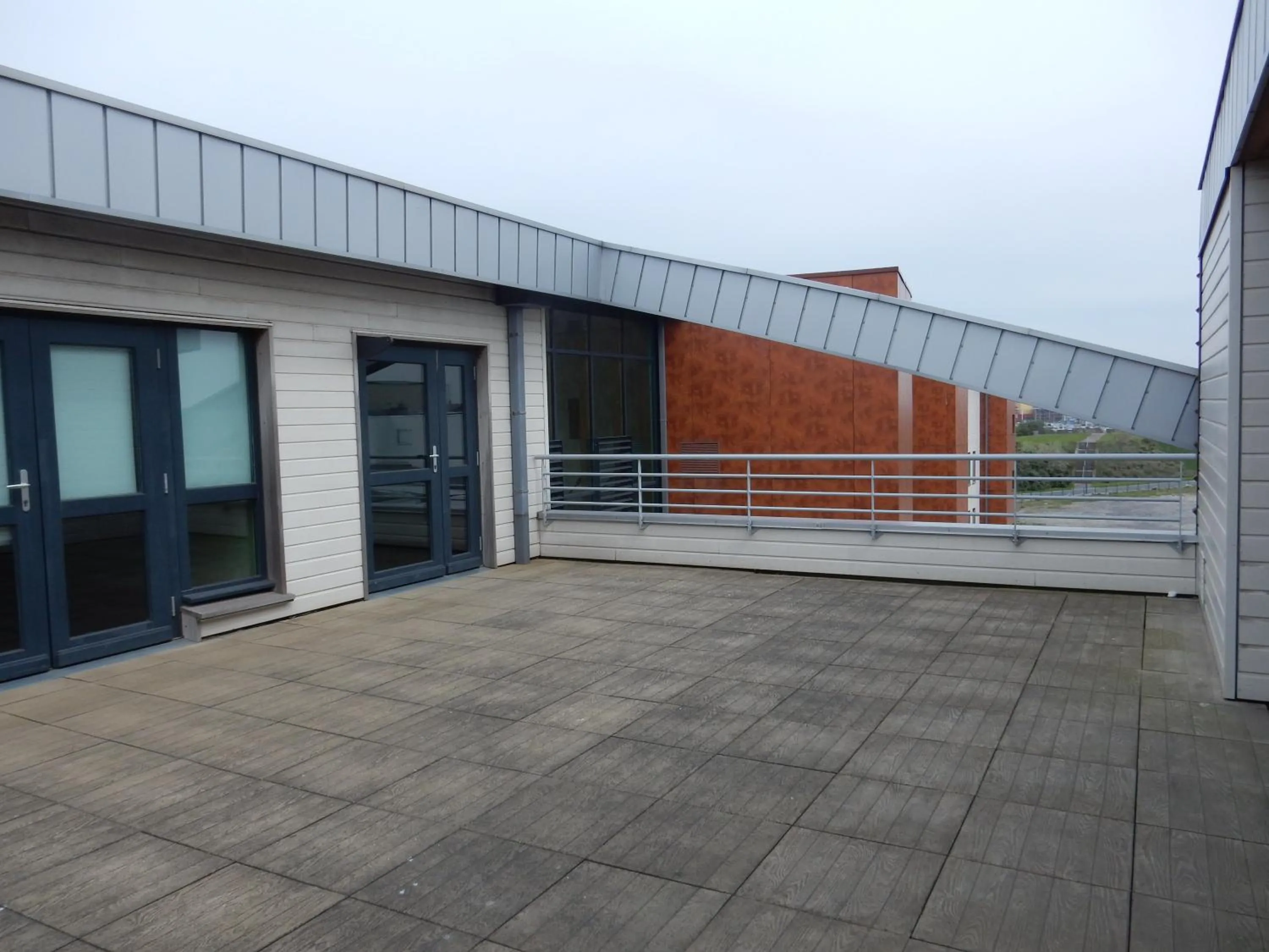 Patio in Auberge de jeunesse L'Escale